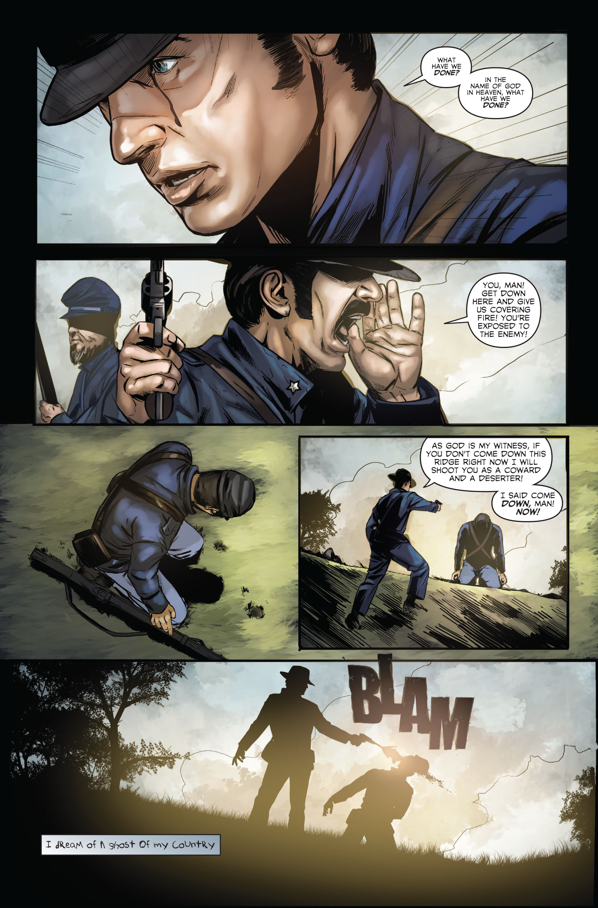 Captain America Theater of War: Ghosts of My Country Full Page 22