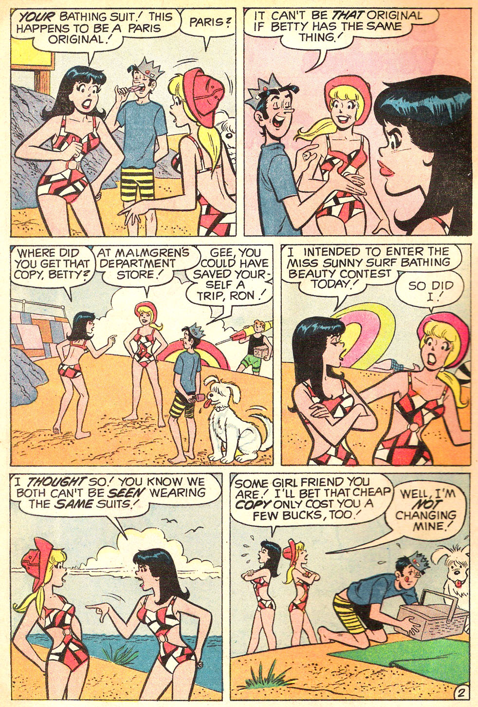 Read online Archie's Girls Betty and Veronica comic -  Issue #177 - 4