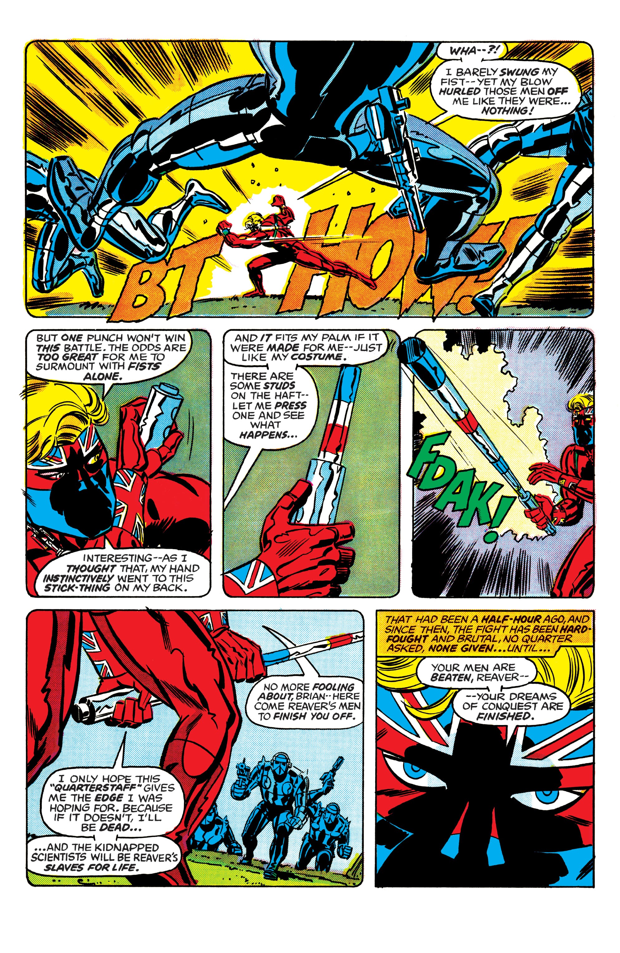 Read online Marvel Tales: Captain Britain comic -  Issue # TPB - 18