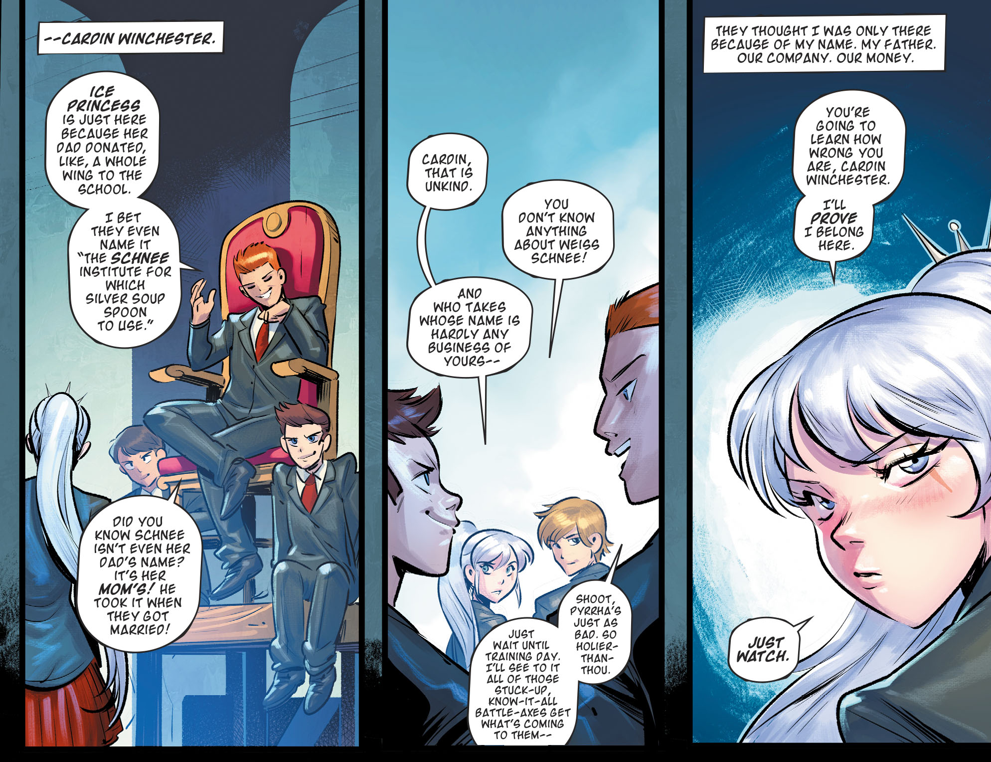 Read online RWBY comic -  Issue #5 - 8