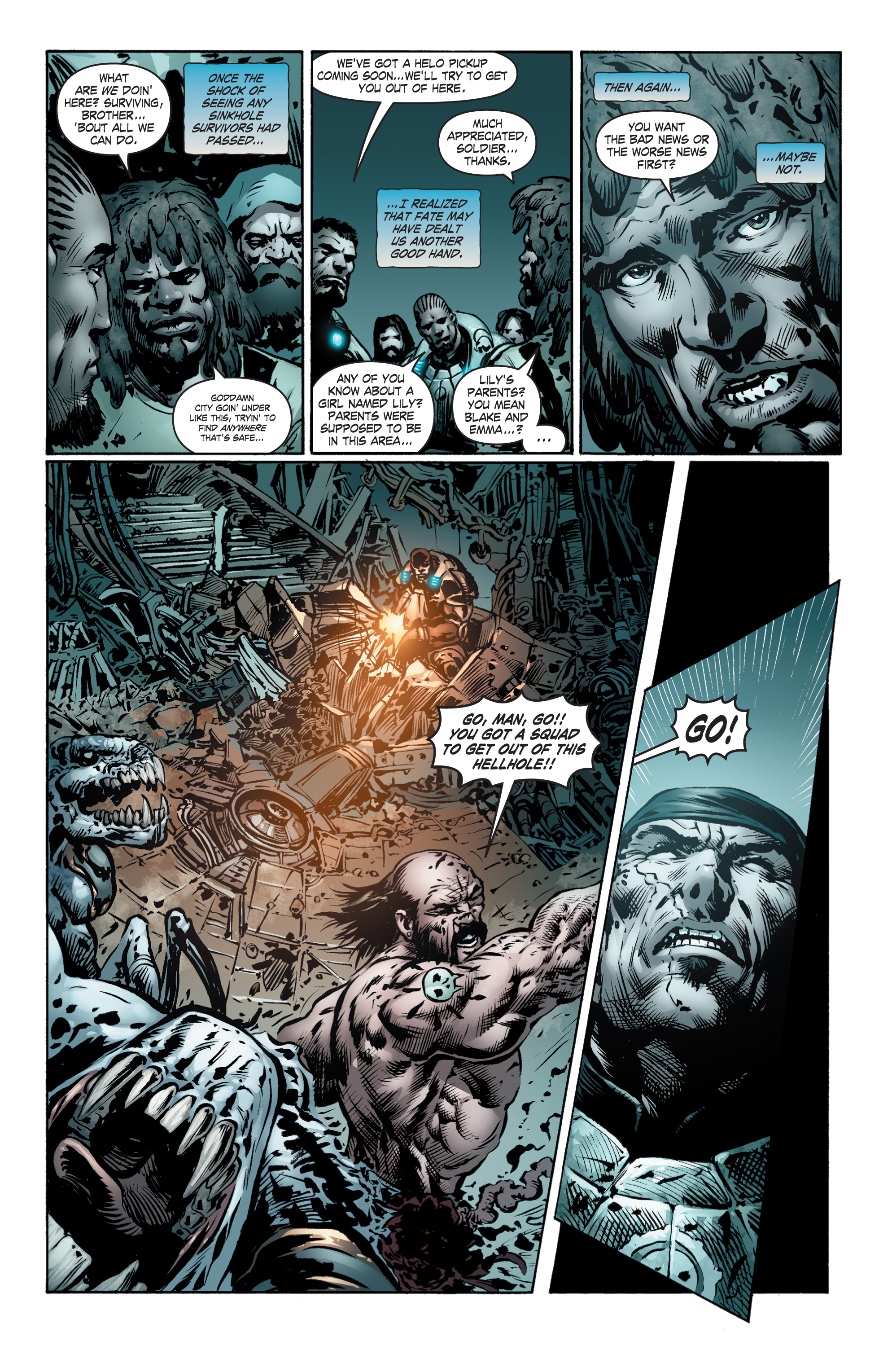 Read online Gears Of War comic -  Issue #6 - 7