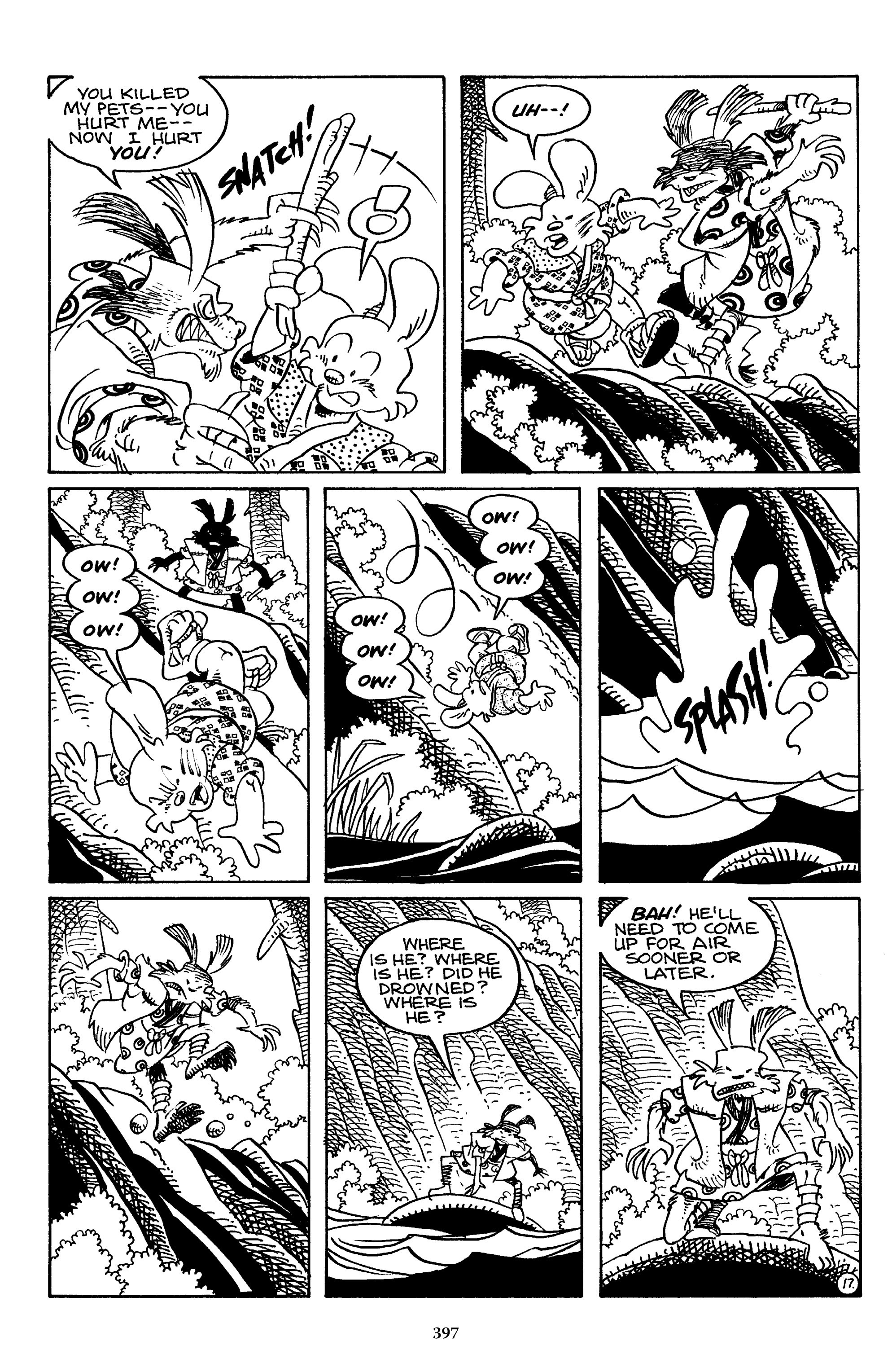 Read online The Usagi Yojimbo Saga comic -  Issue # TPB 4 - 394