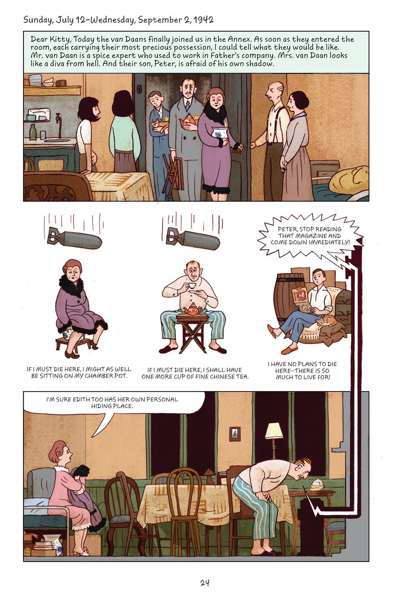 Read online Anne Frank’s Diary: The Graphic Adaptation comic -  Issue # TPB - 28