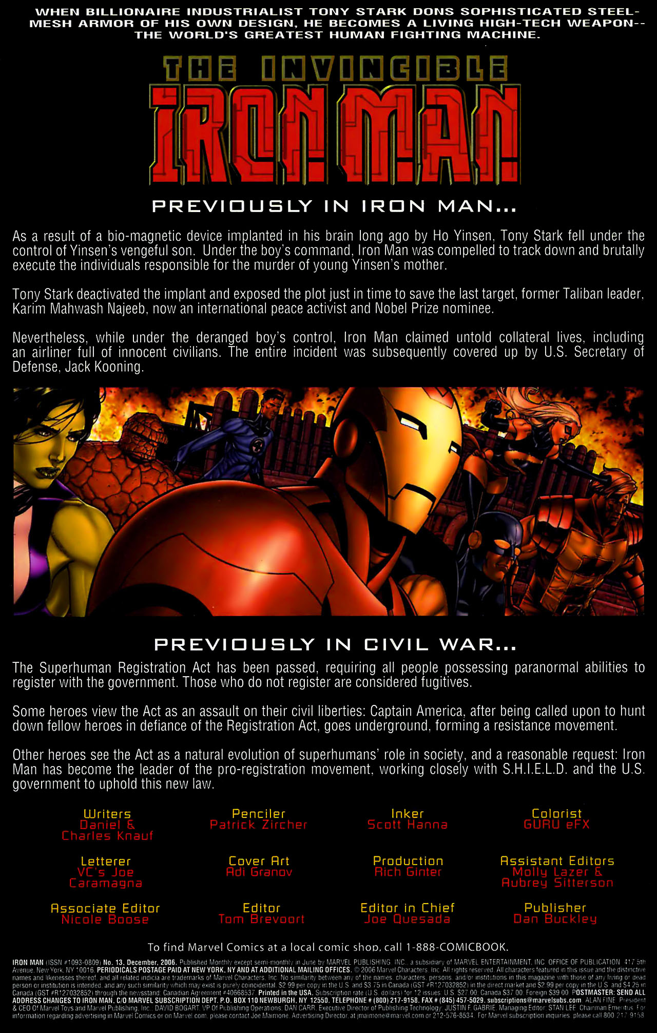 Read online The Invincible Iron Man (2007) comic -  Issue #13 - 2