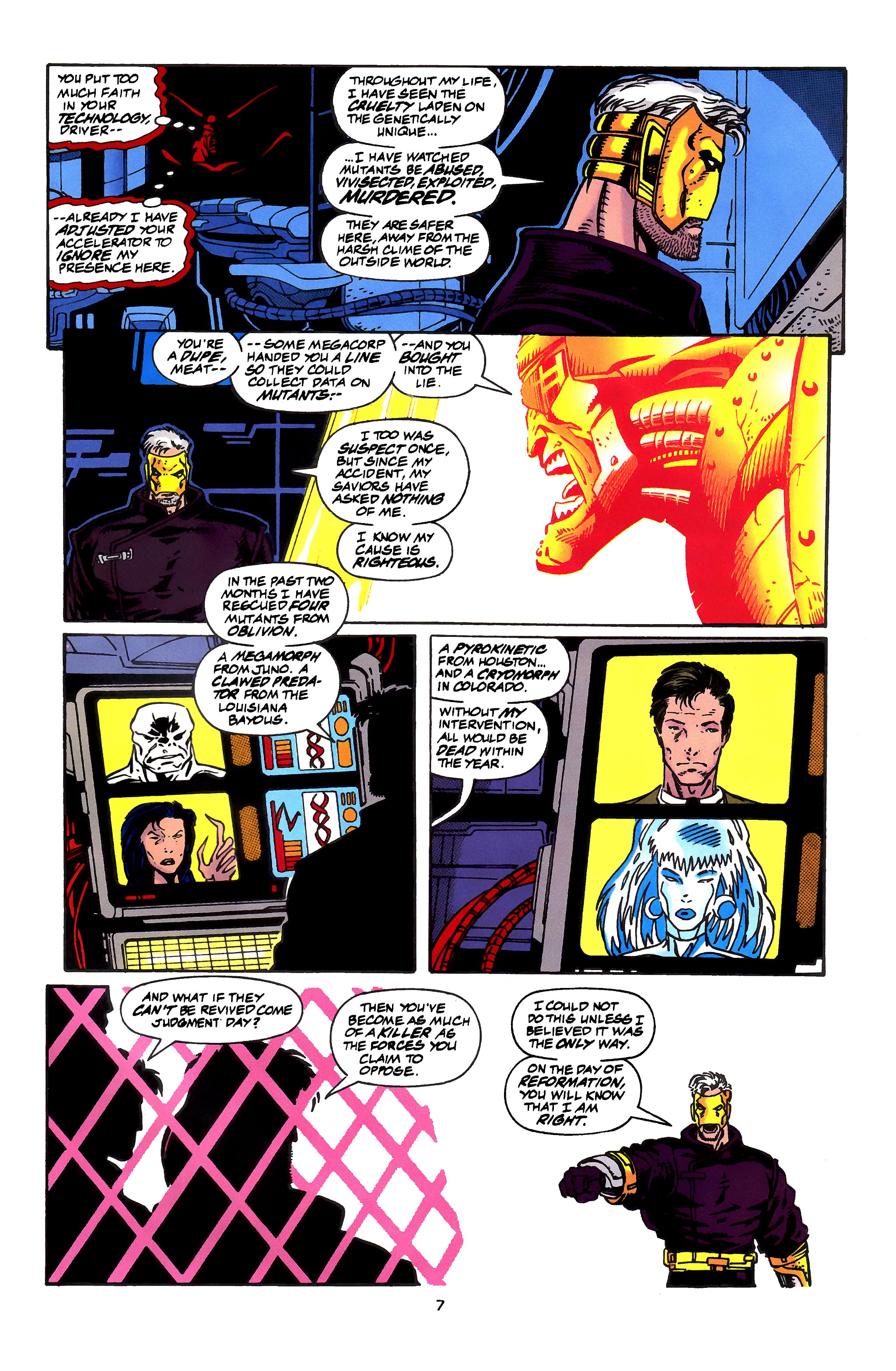 Read online X-Men 2099 comic -  Issue #13 - 7