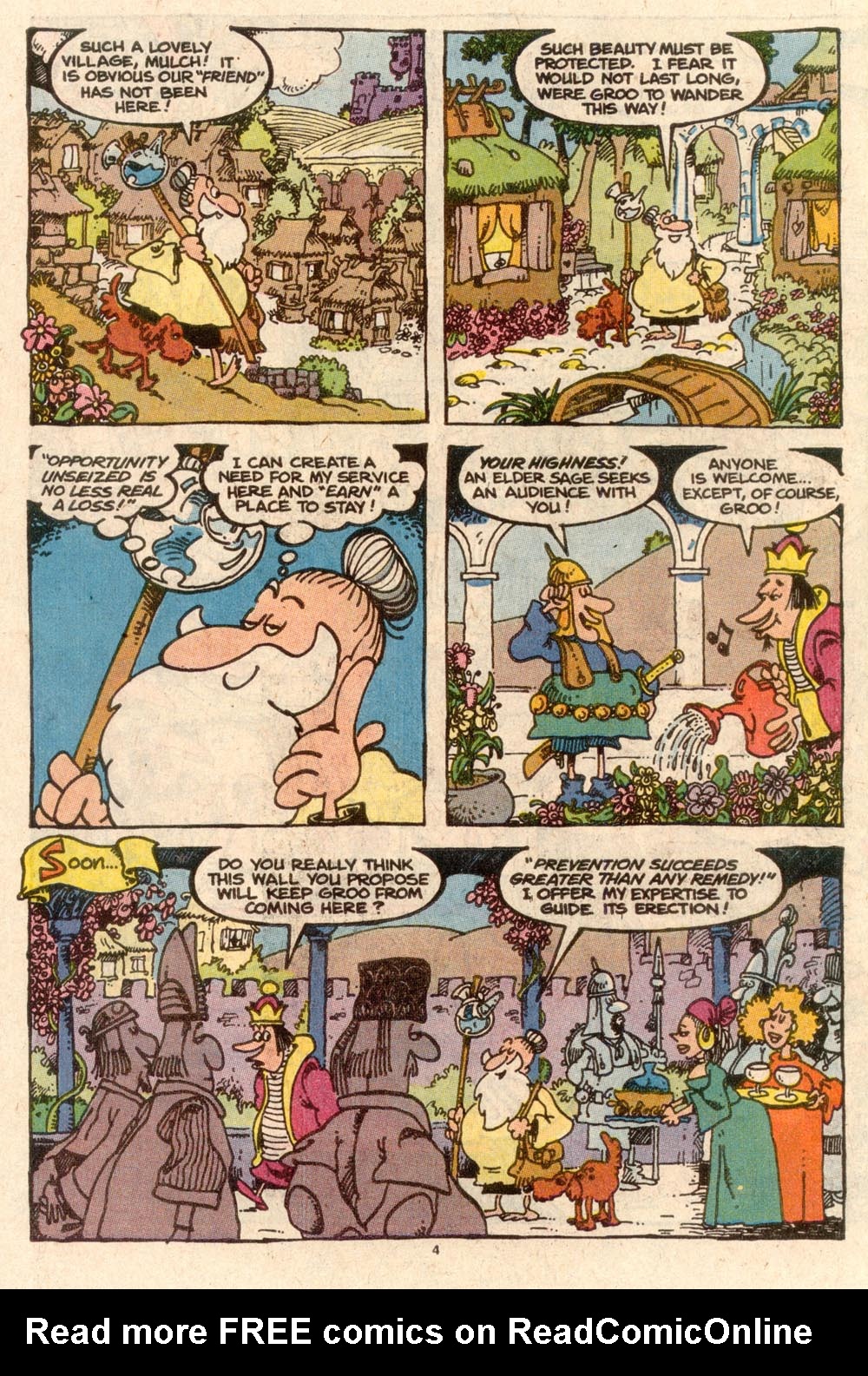 Read online Sergio Aragonés Groo the Wanderer comic -  Issue #59 - 4