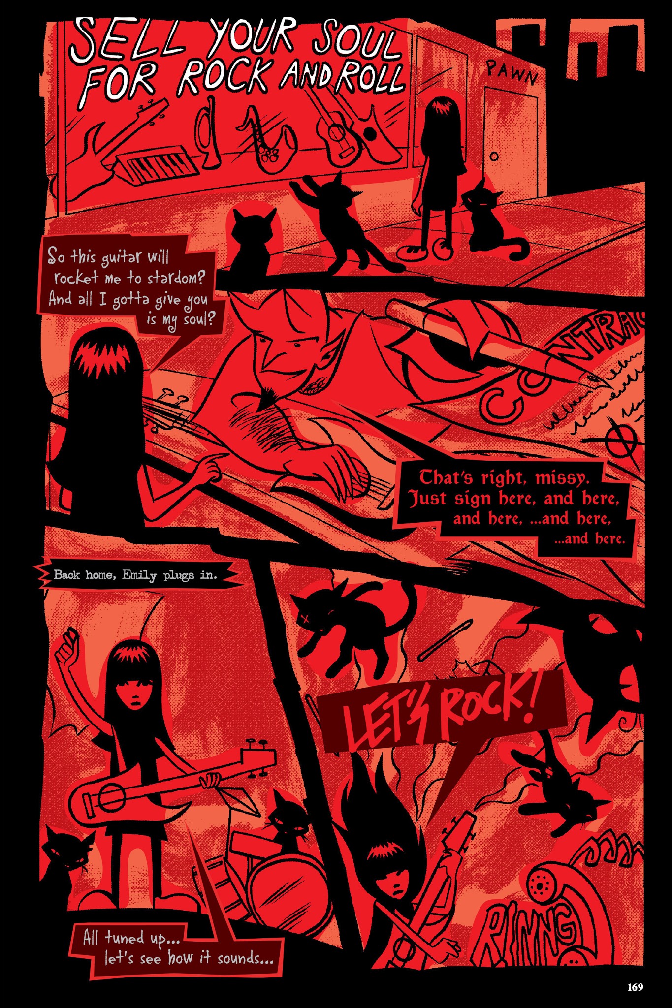 Read online The Complete Emily The Strange: All Things Strange comic -  Issue # TPB - 165