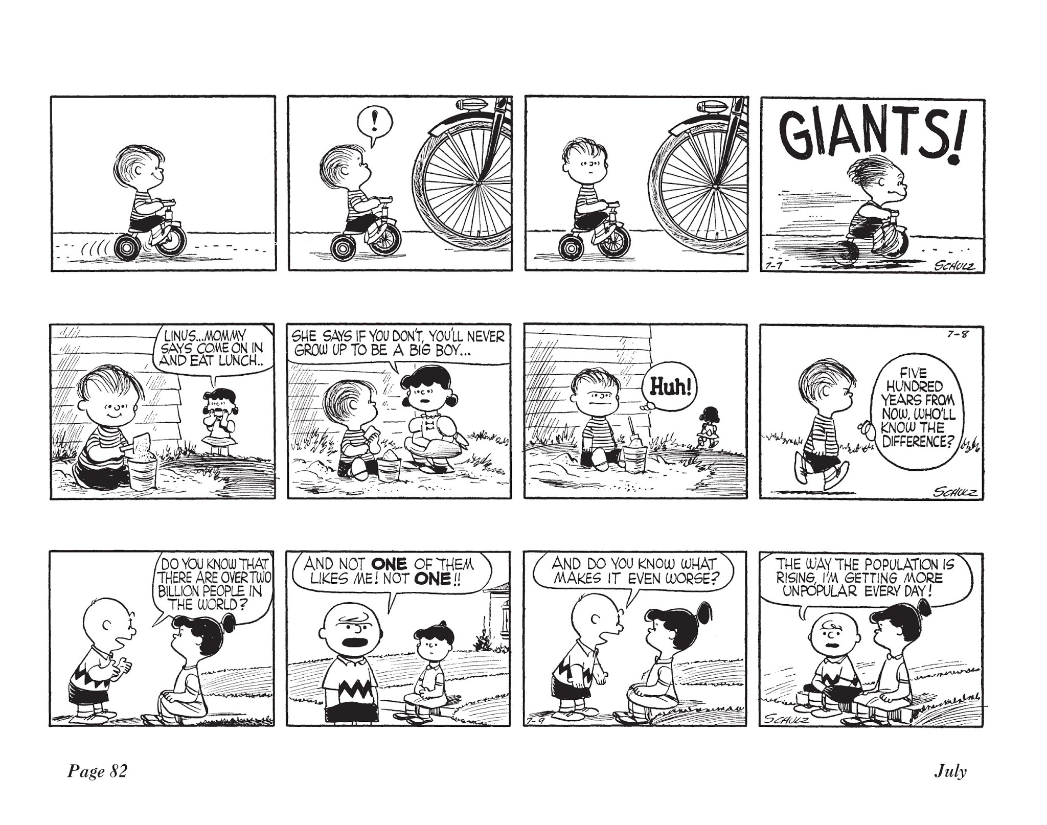 Read online The Complete Peanuts comic -  Issue # TPB 3 - 95