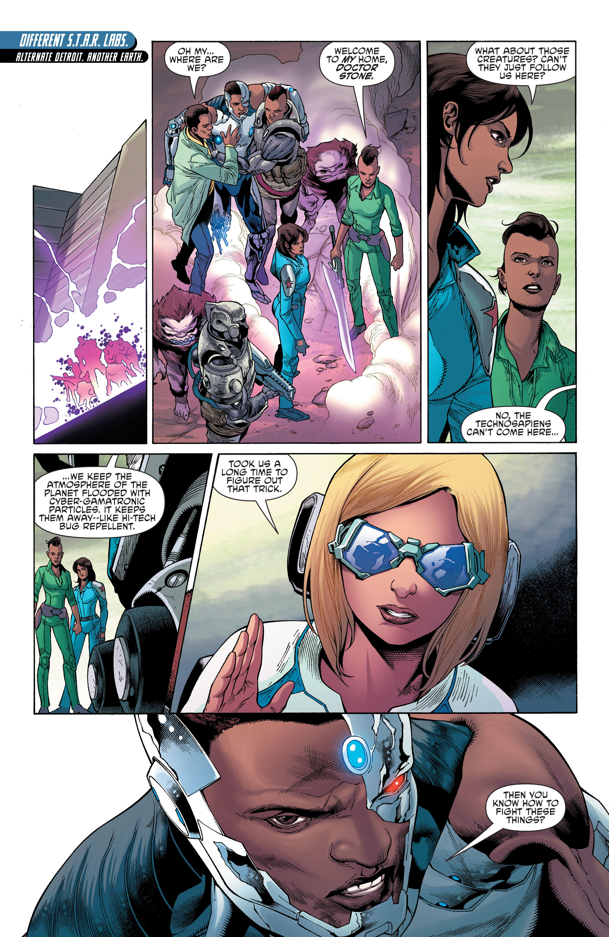 Read online Cyborg (2015) comic -  Issue #5 - 9