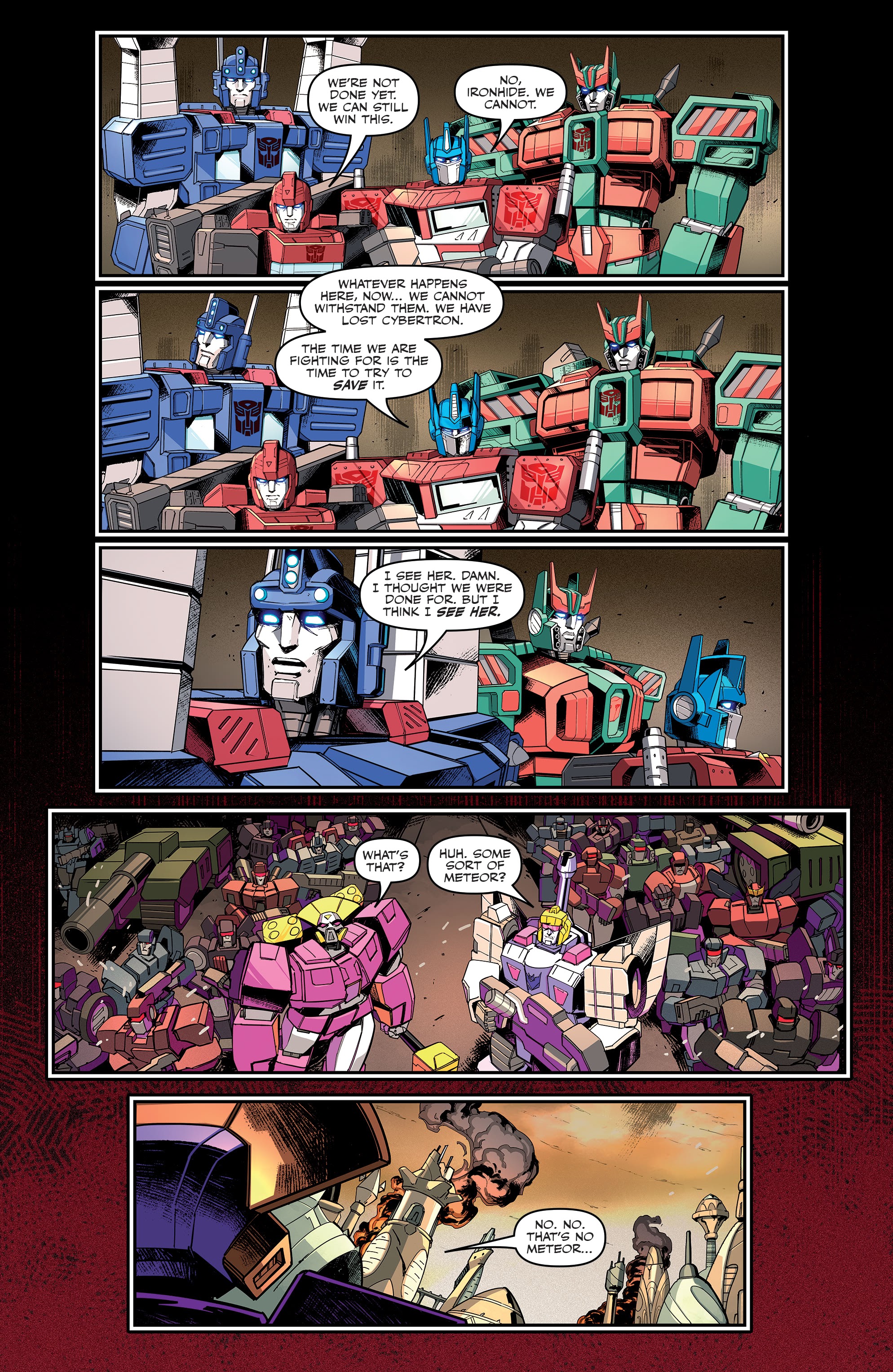Read online Transformers (2019) comic -  Issue #40 - 22