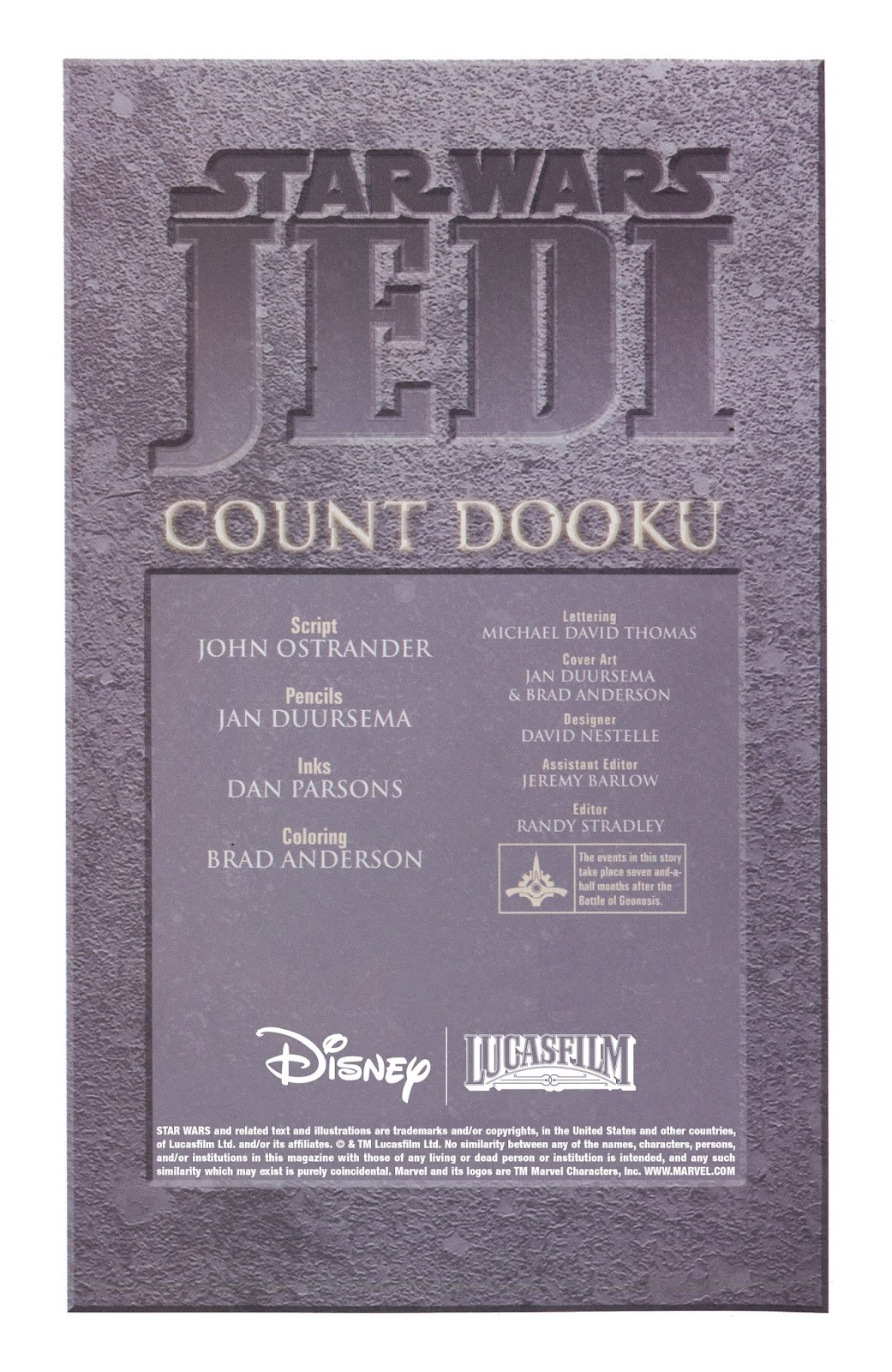 <{ $series->title }} issue Issue Count Dooku - Page 2