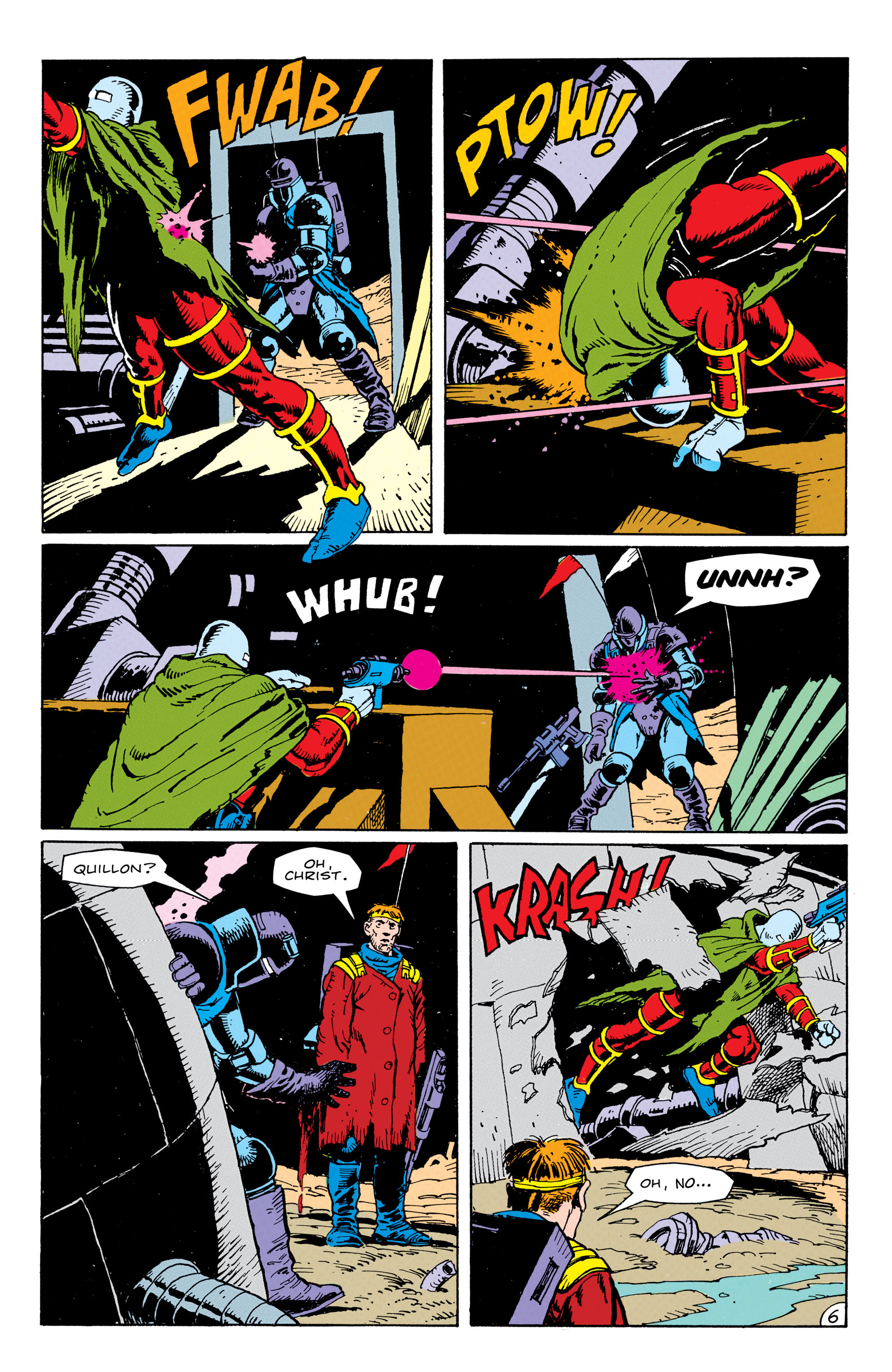 Read online The Omega Men (1983) comic -  Issue #34 - 26