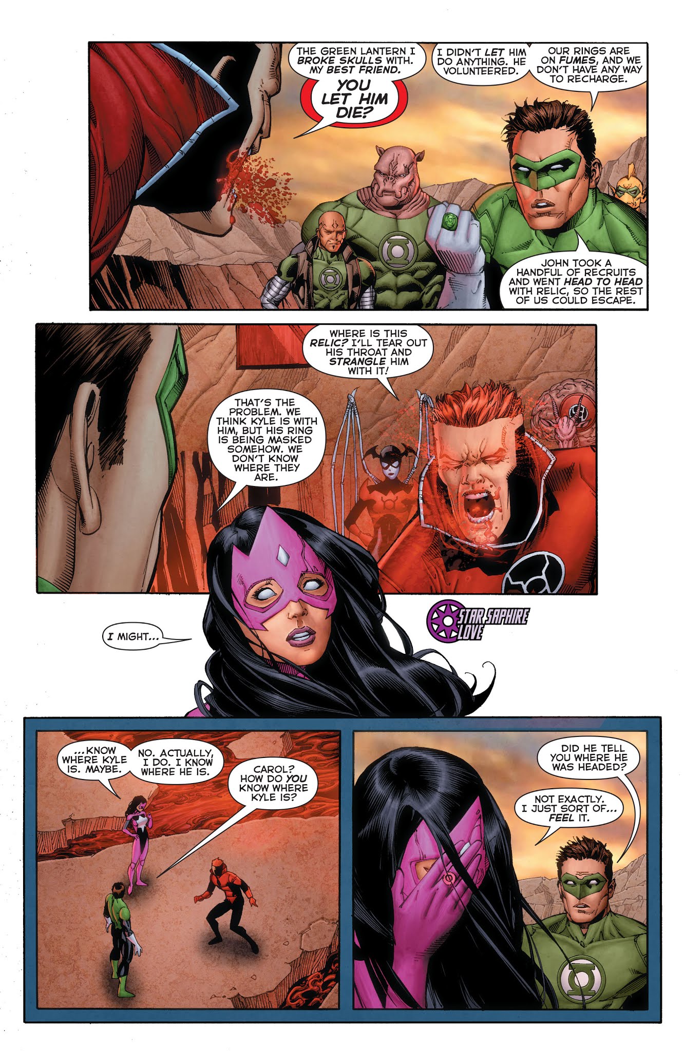 Read online Green Lantern: Lights Out comic -  Issue # TPB - 137