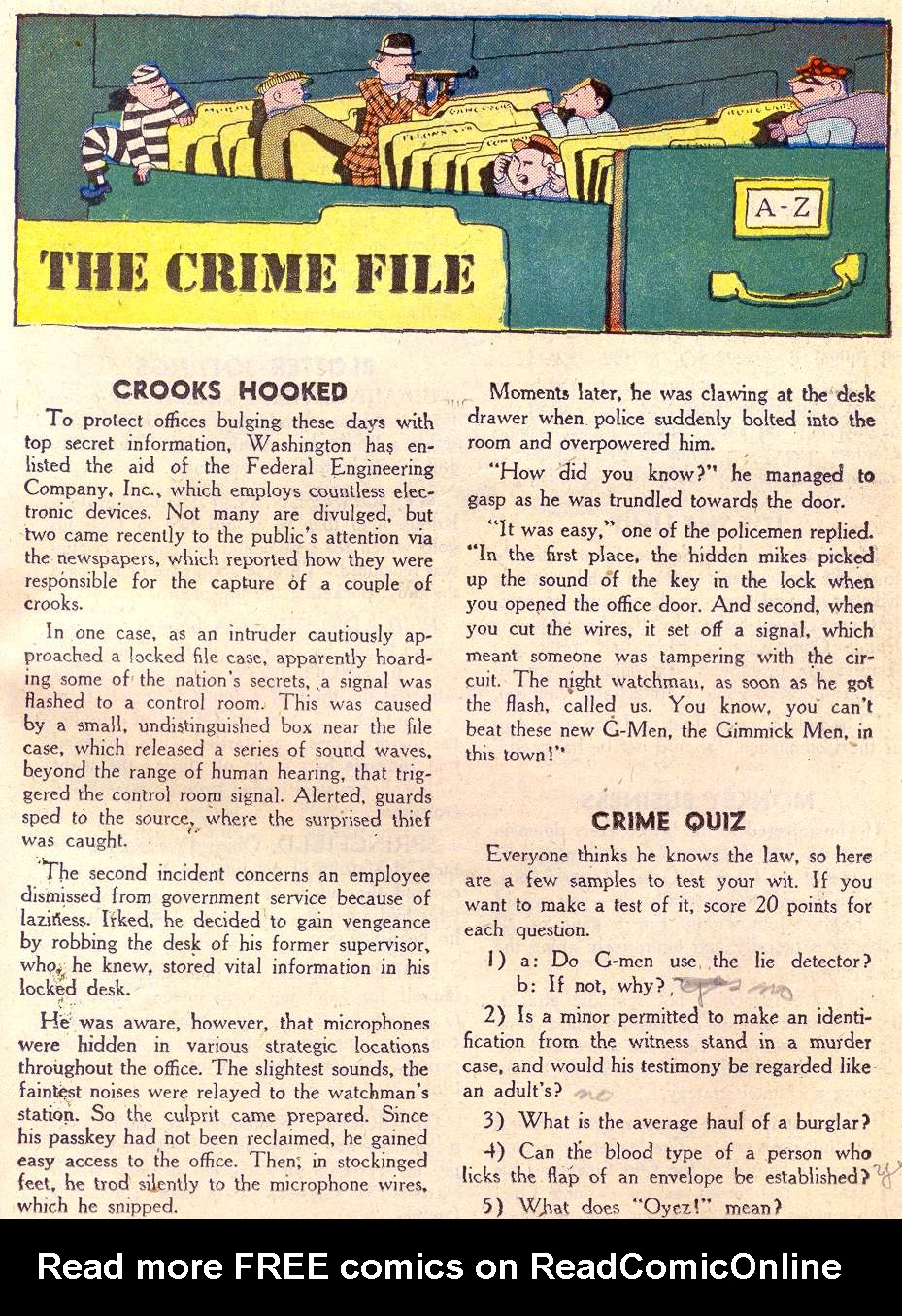 Read online Mr. District Attorney comic -  Issue #37 - 23