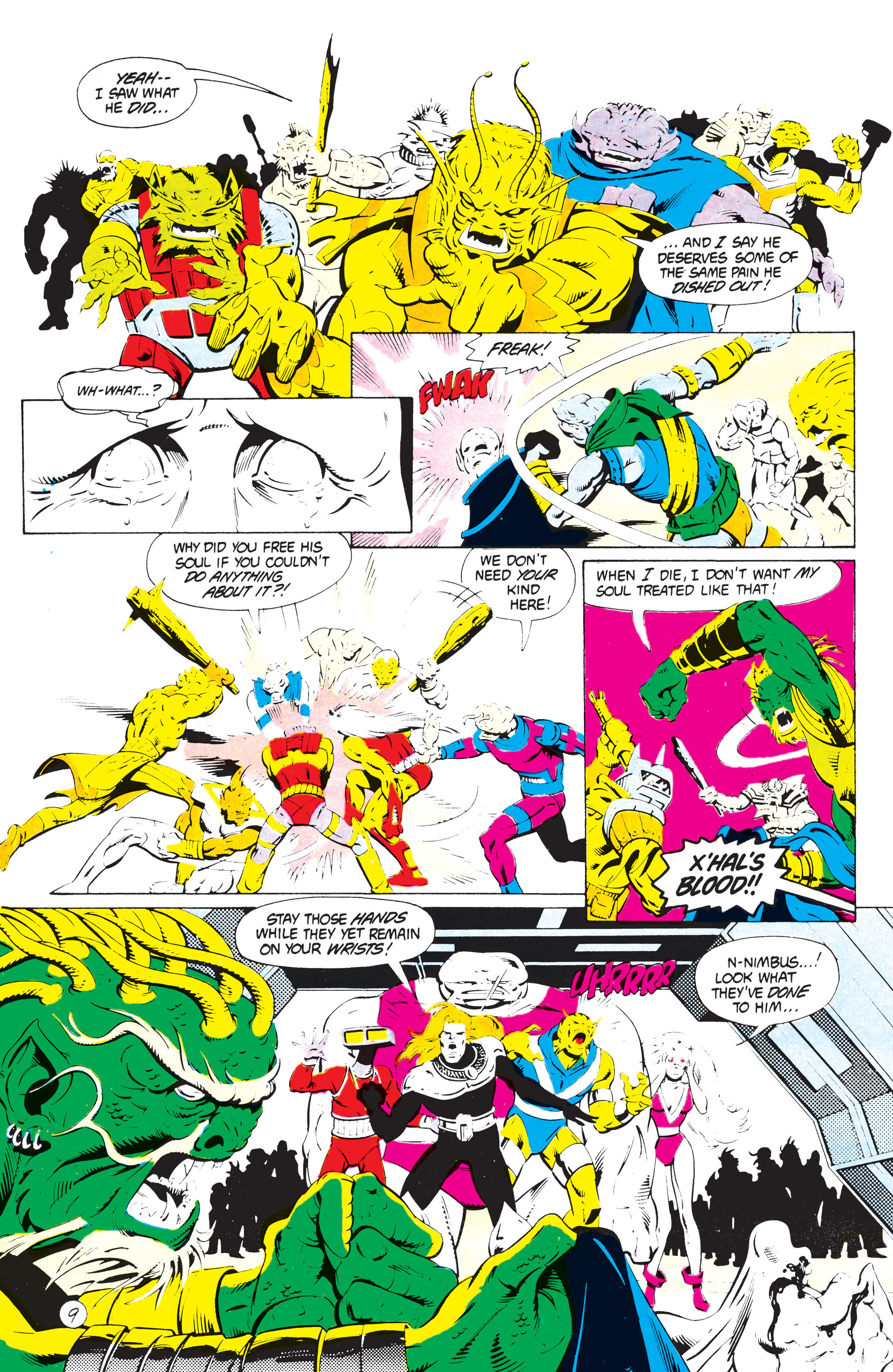 Read online The Omega Men (1983) comic -  Issue #22 - 10