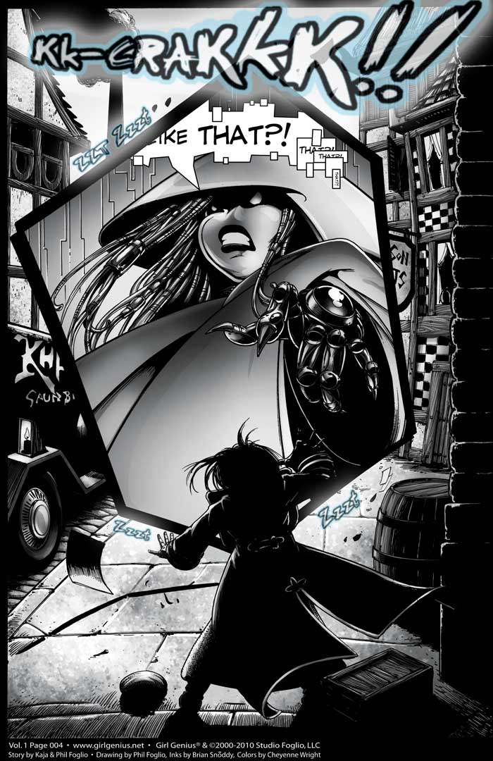 Read online Girl Genius (2002) comic -  Issue #1 - 5