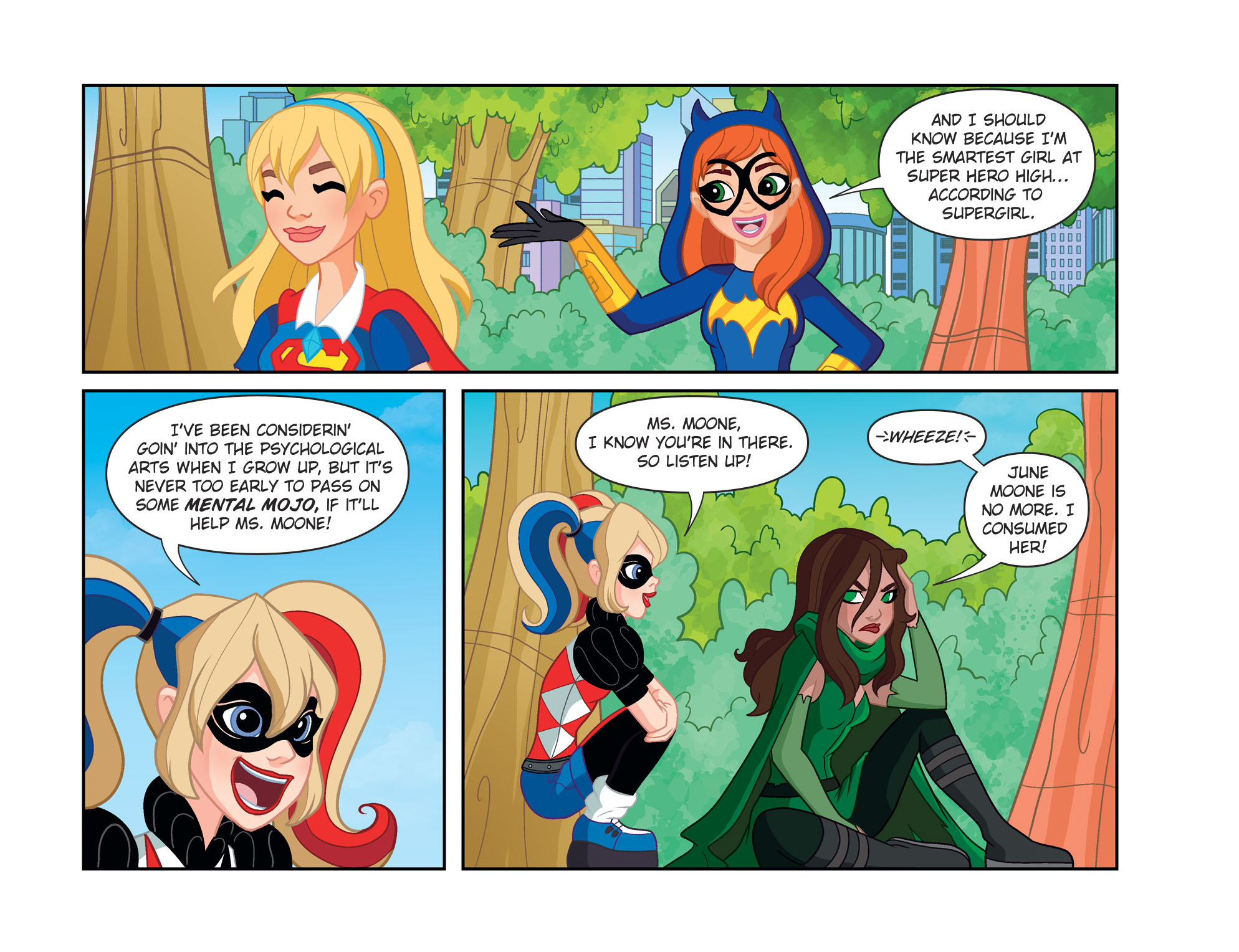 Read online DC Super Hero Girls: Out of the Bottle comic -  Issue #12 - 10