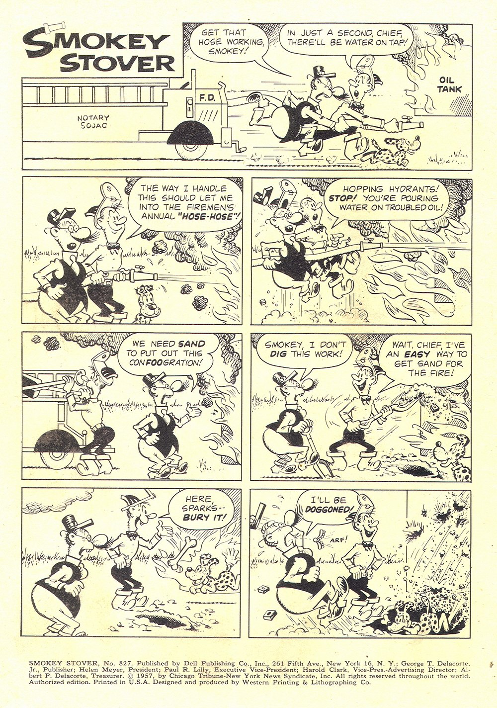 Read online Four Color Comics comic -  Issue #827 - 2
