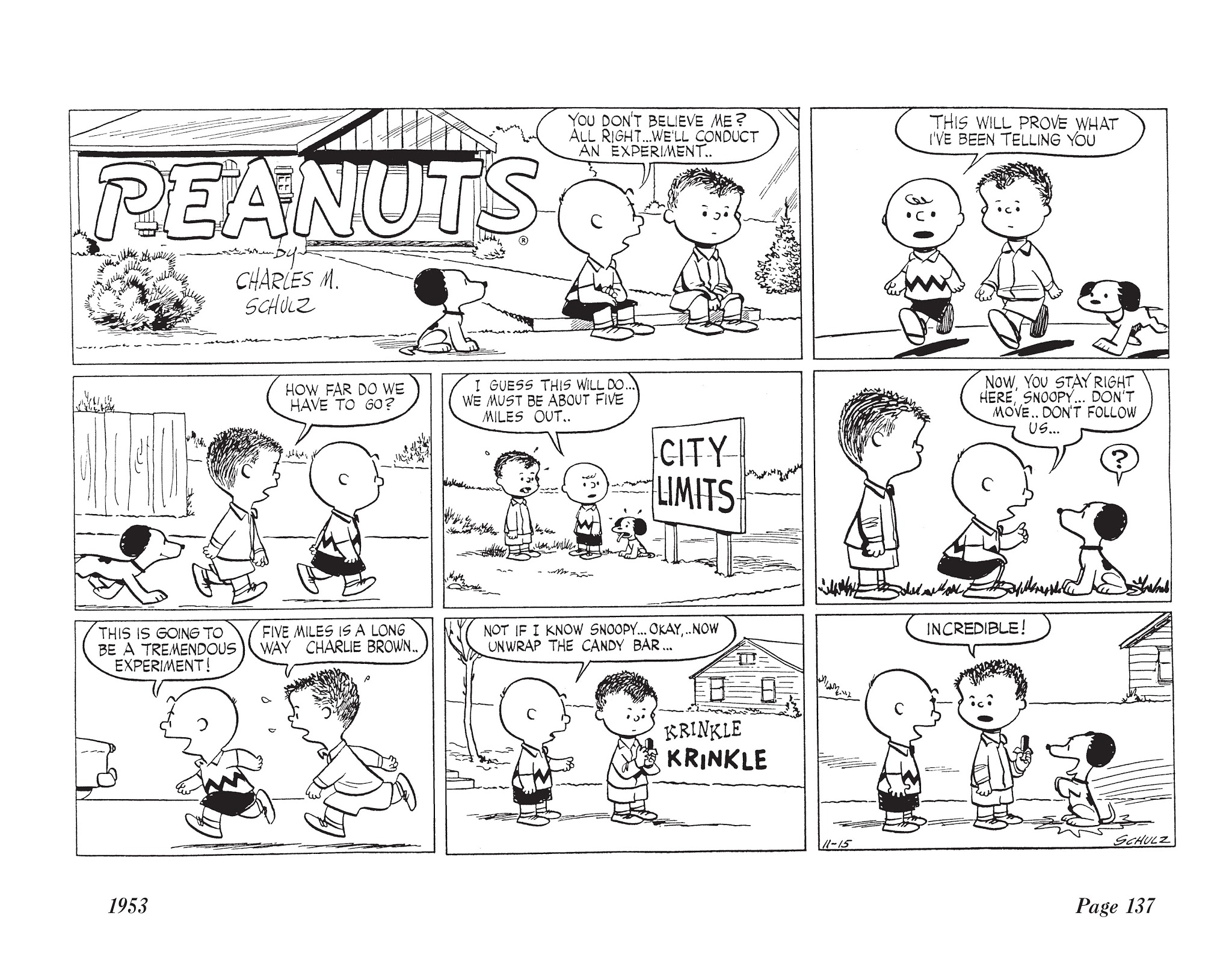 Read online The Complete Peanuts comic -  Issue # TPB 2 - 151