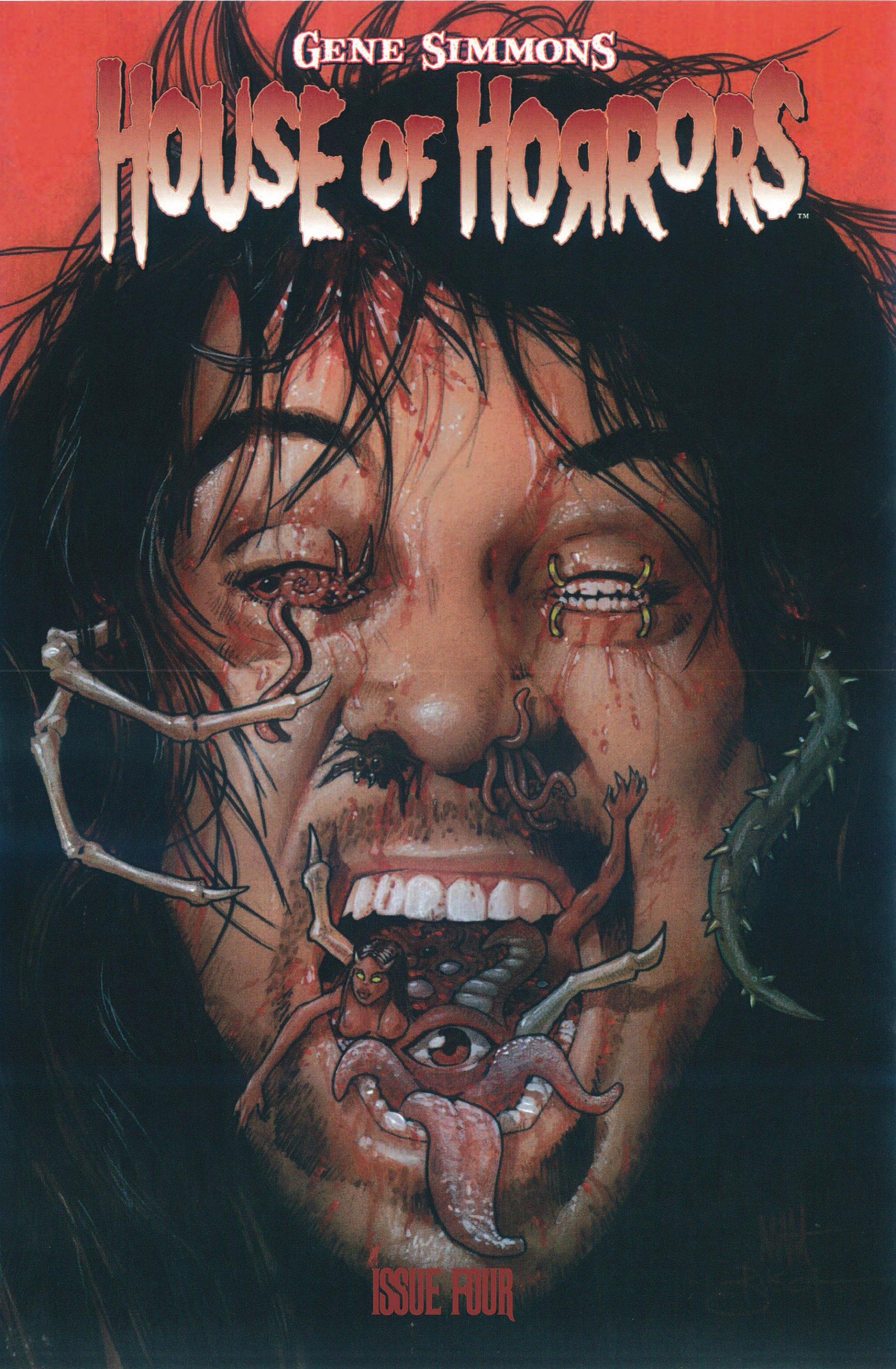 Read online Gene Simmons House of Horrors comic -  Issue #4 - 1