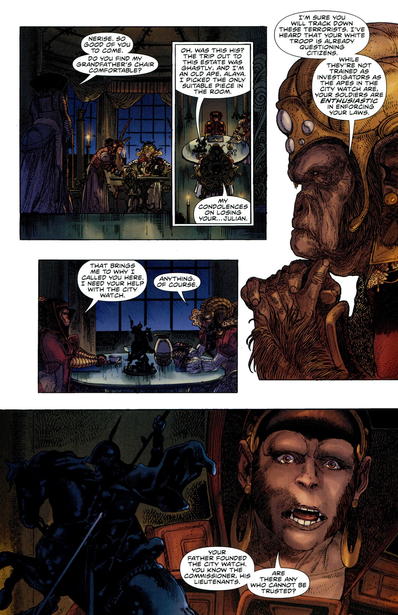 Read online Planet of the Apes (2011) comic -  Issue #14 - 14