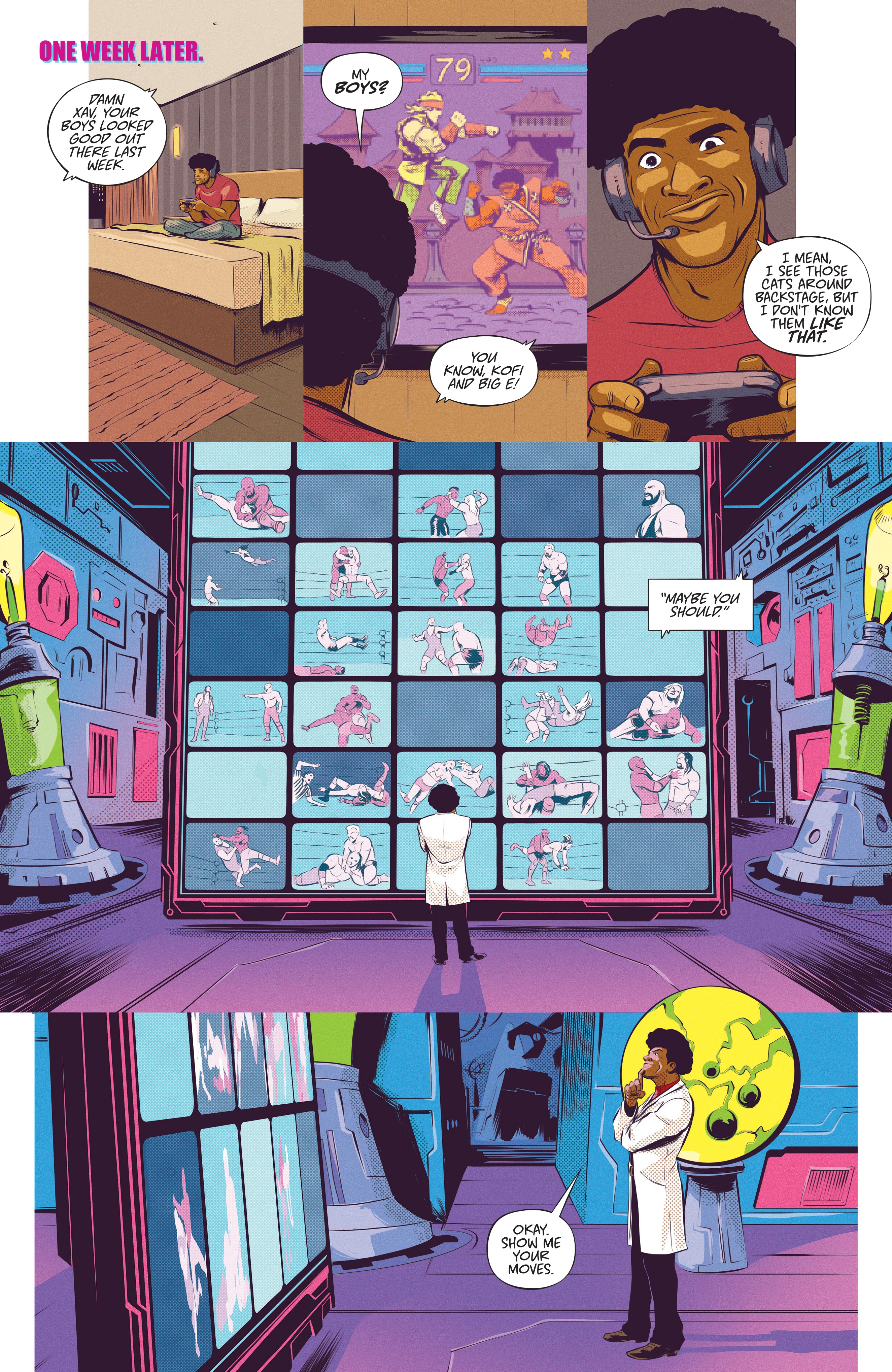 Read online WWE The New Day: Power of Positivity comic -  Issue #1 - 36