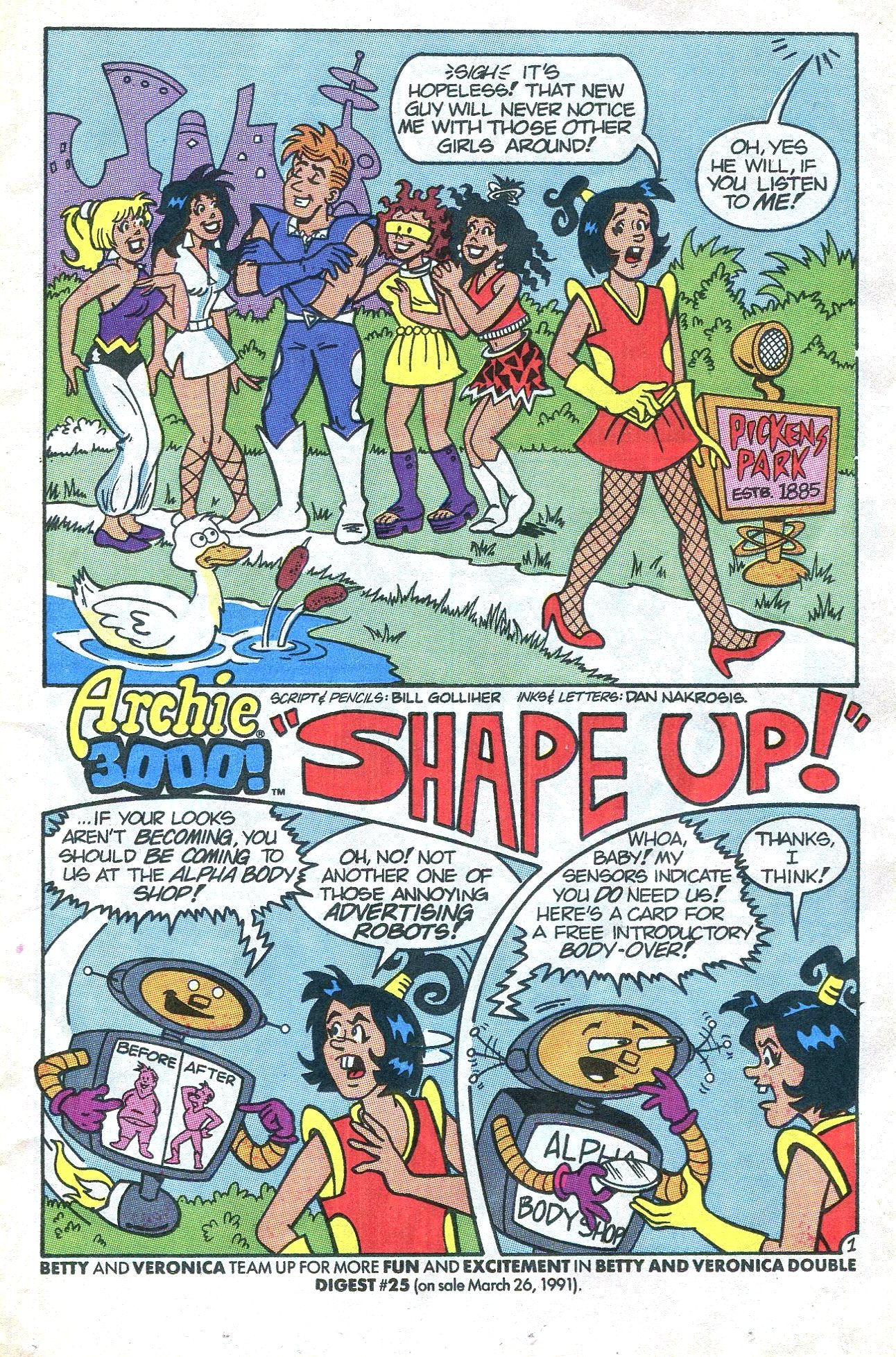 Read online Archie 3000! (1989) comic -  Issue #15 - 13