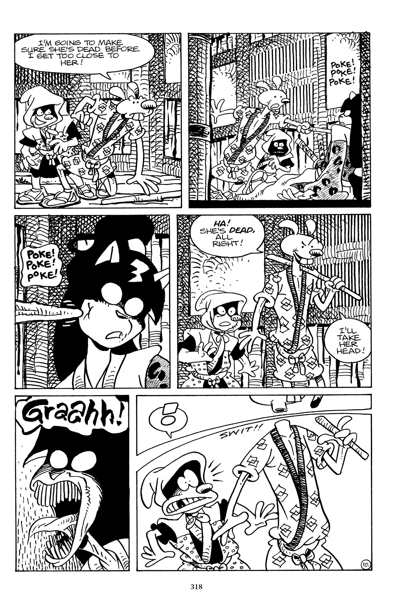 Read online The Usagi Yojimbo Saga comic -  Issue # TPB 6 - 316