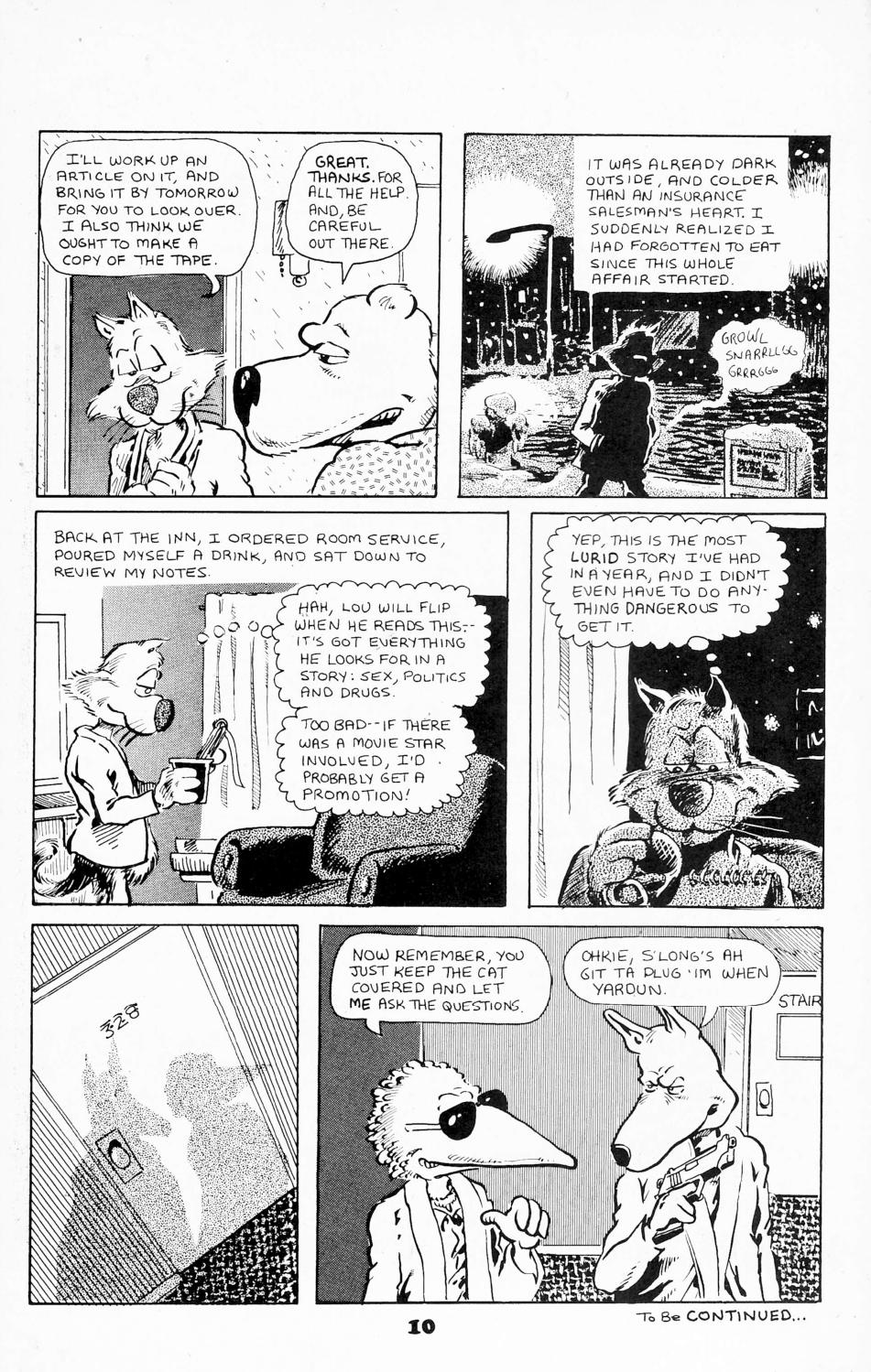 Read online Critters comic -  Issue #17 - 12