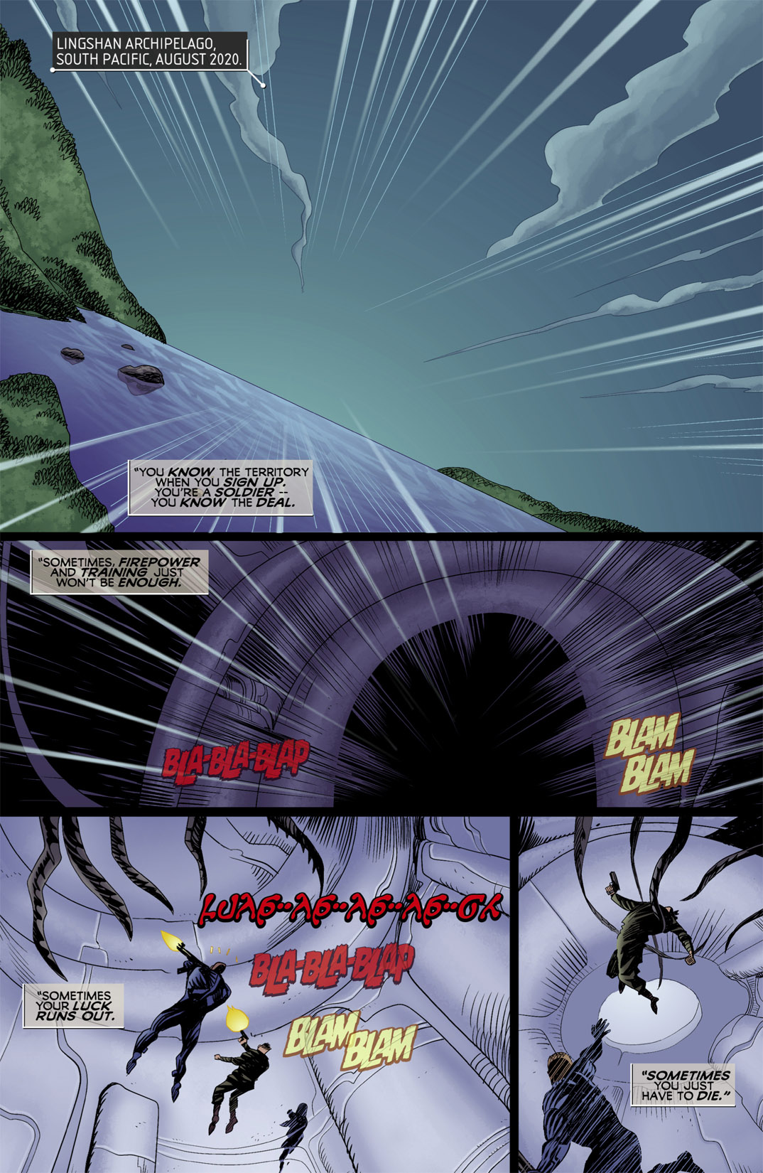 Read online Crysis comic -  Issue #5 - 4