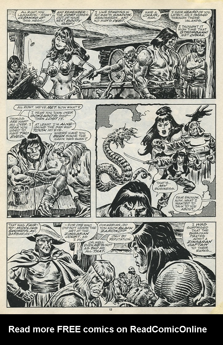 Read online The Savage Sword Of Conan comic -  Issue #196 - 14