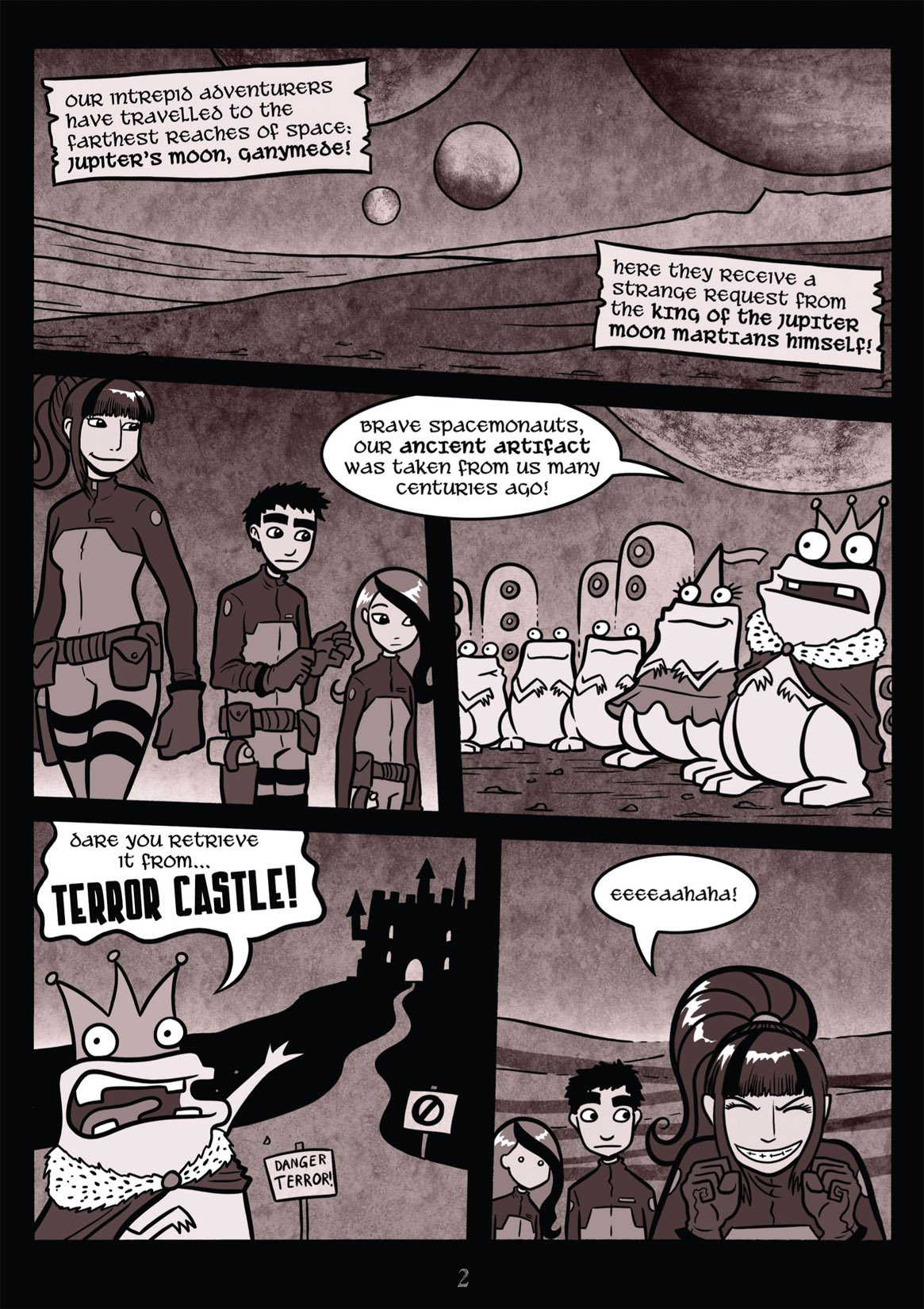 Read online Gunnerkrigg Court comic -  Issue # TPB 3 (Part 1) - 8