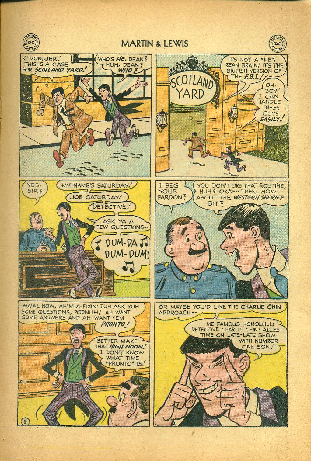 Read online The Adventures of Dean Martin and Jerry Lewis comic -  Issue #27 - 17
