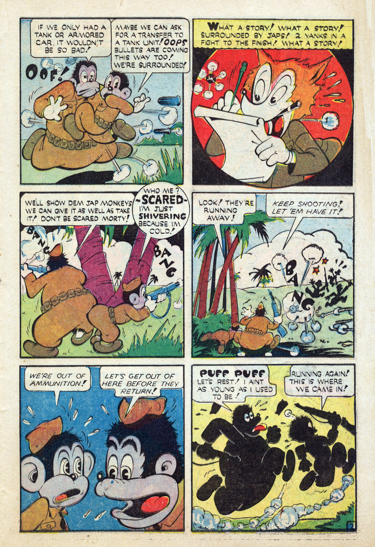 Read online Comedy Comics (1942) comic -  Issue #24 - 34