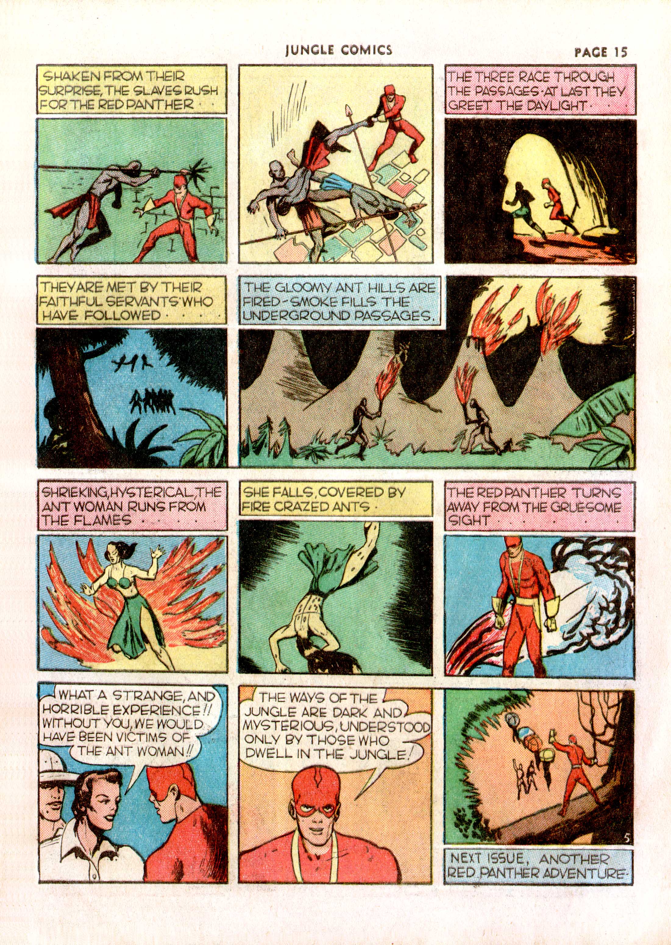 Read online Jungle Comics comic -  Issue #5 - 18
