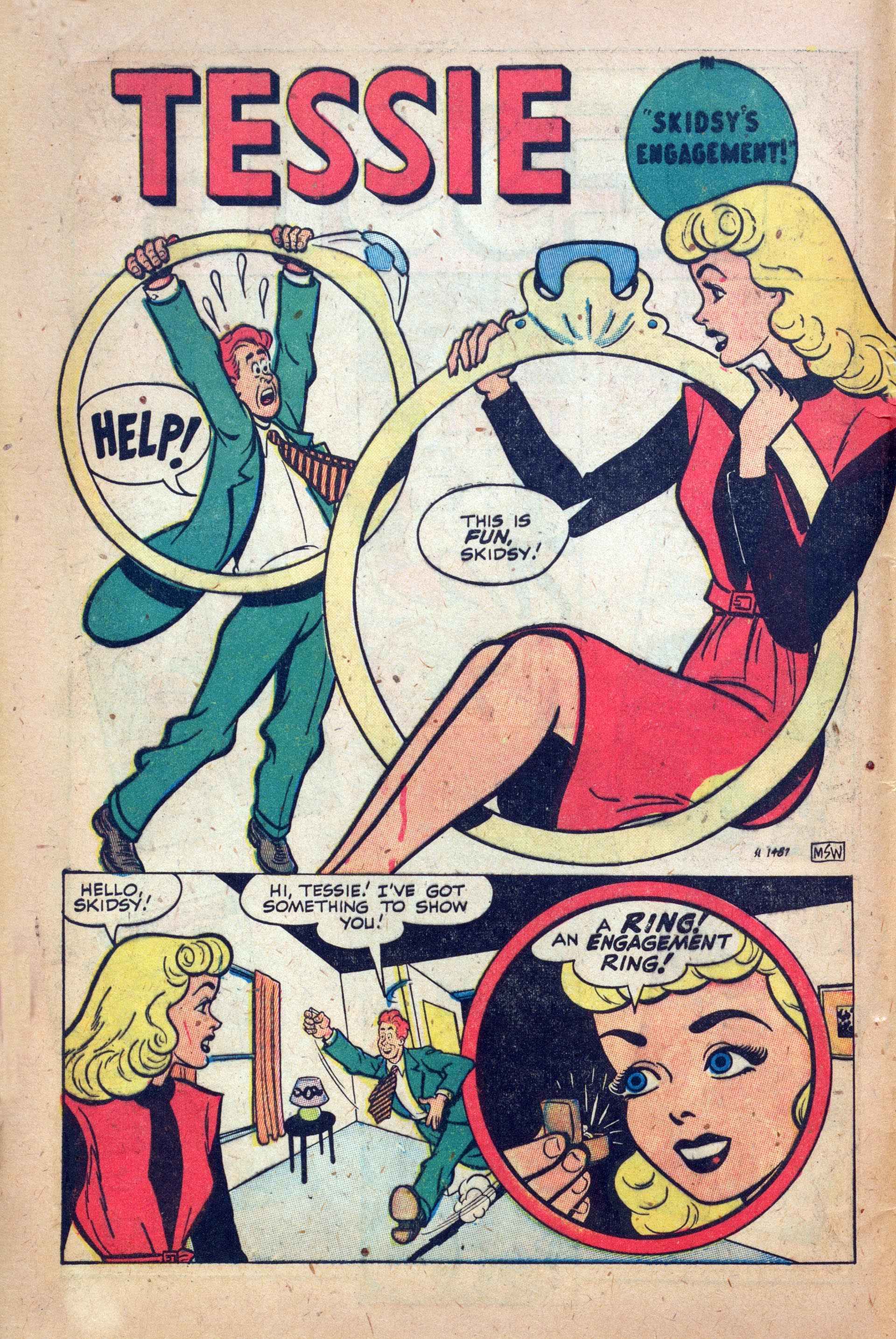 Read online Tessie the Typist comic -  Issue #12 - 4
