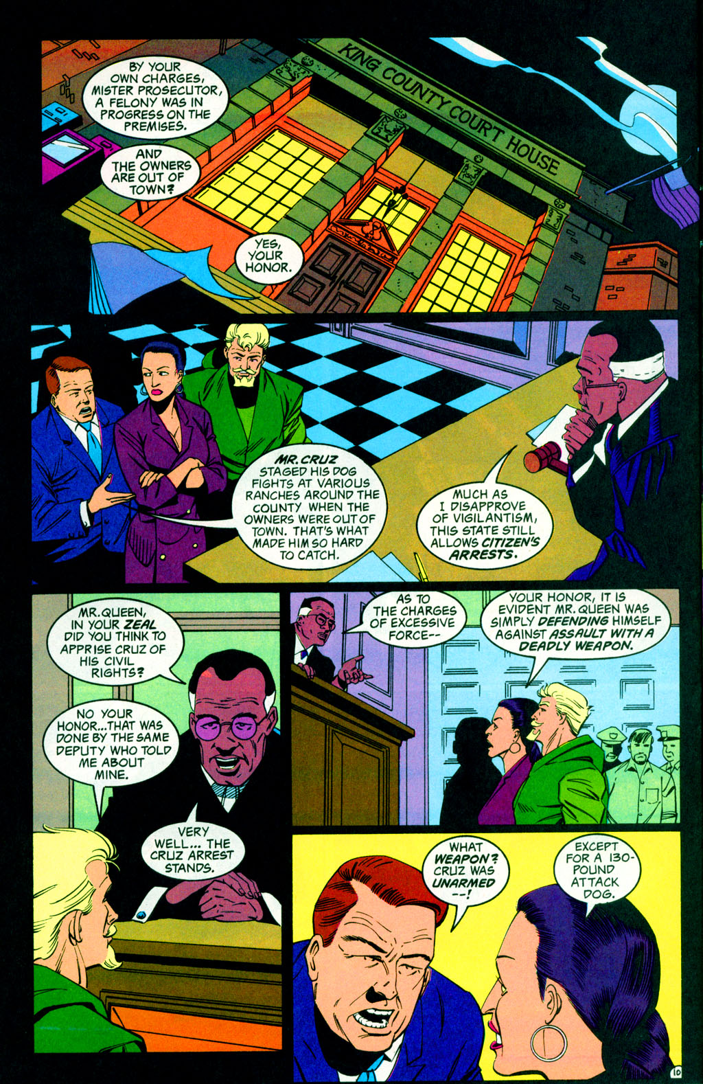Read online Green Arrow (1988) comic -  Issue #79 - 8