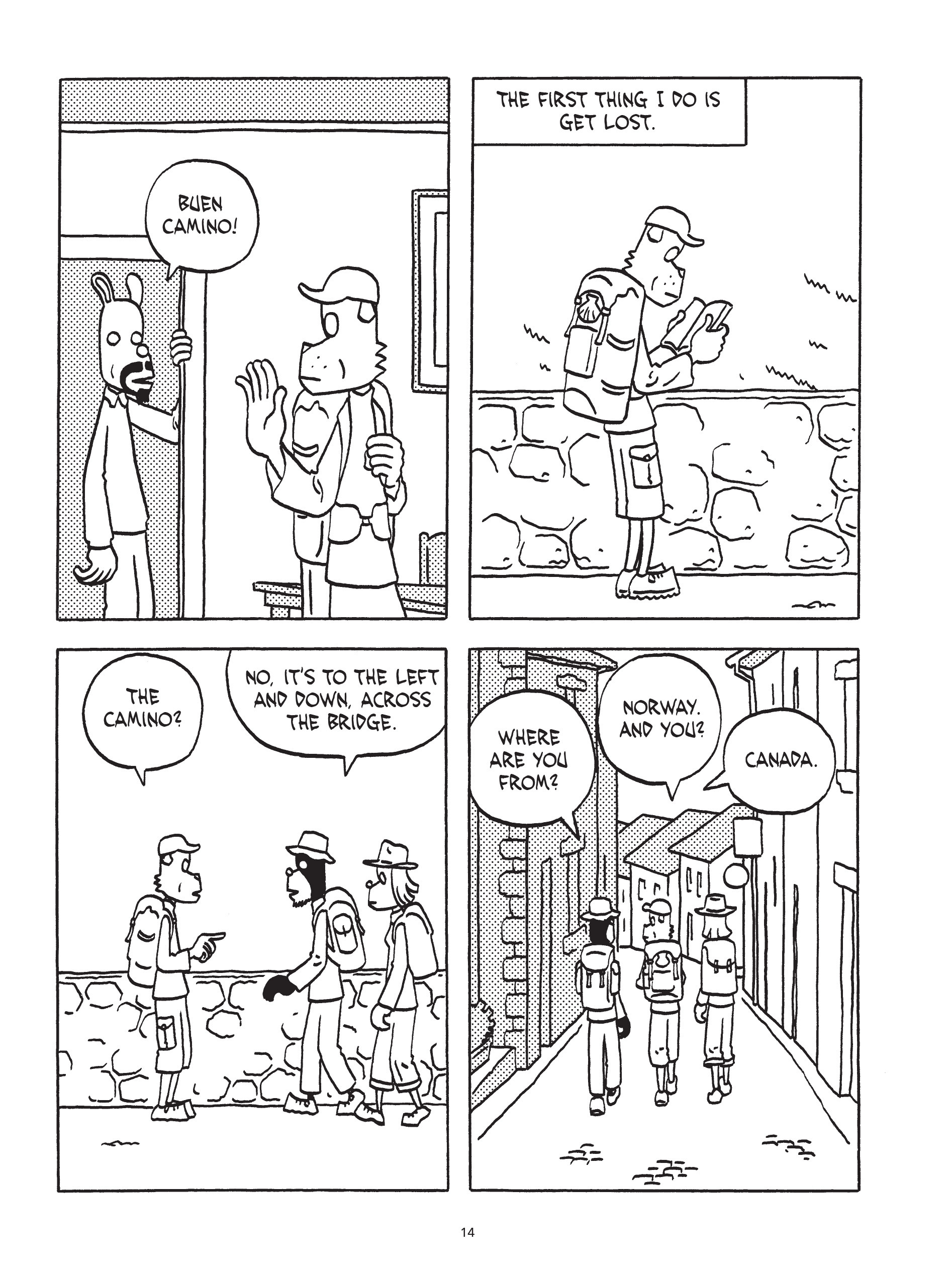Read online On the Camino comic -  Issue # TPB - 12