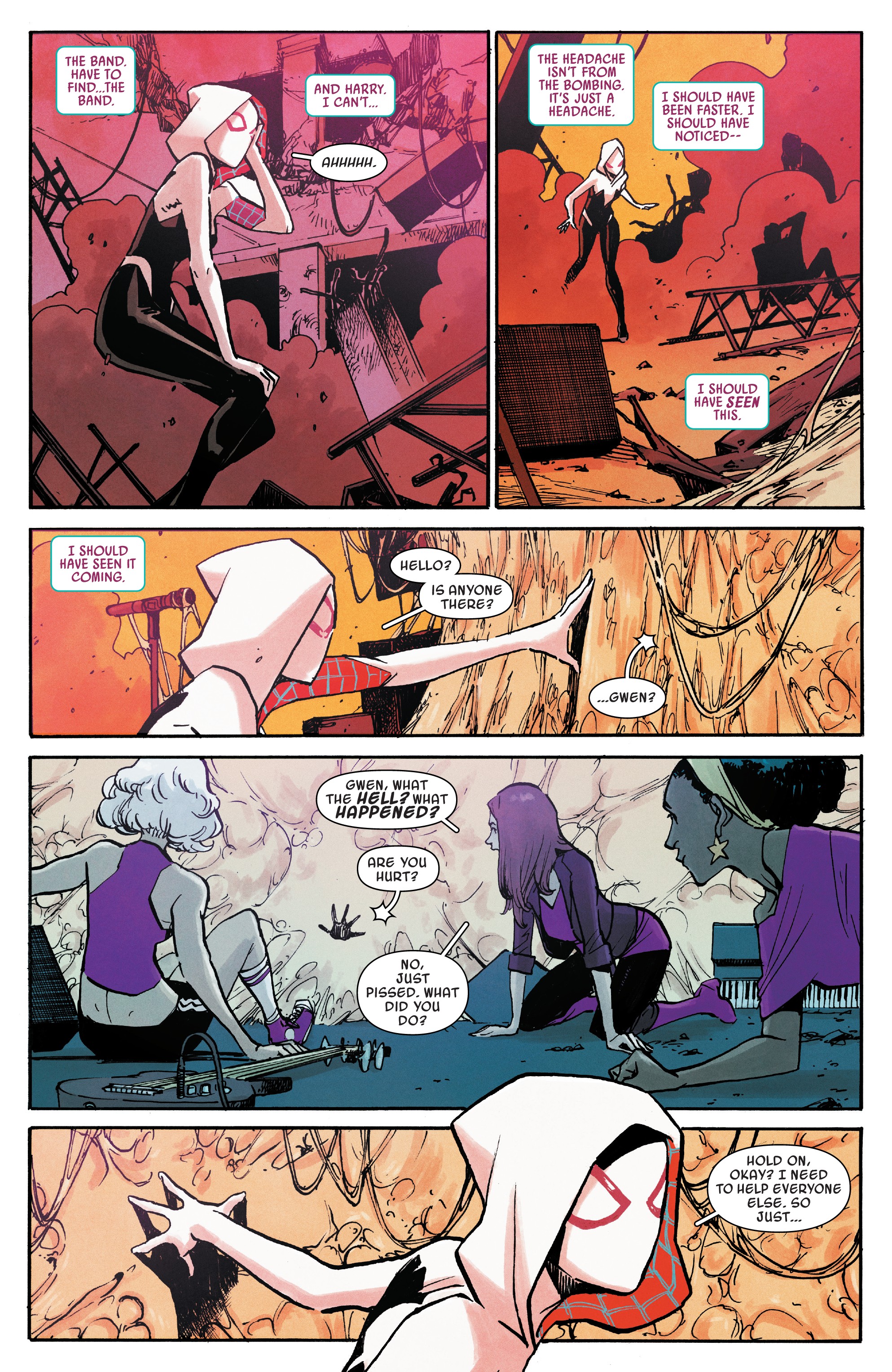 Read online Spider-Gwen: Ghost-Spider comic -  Issue #9 - 4