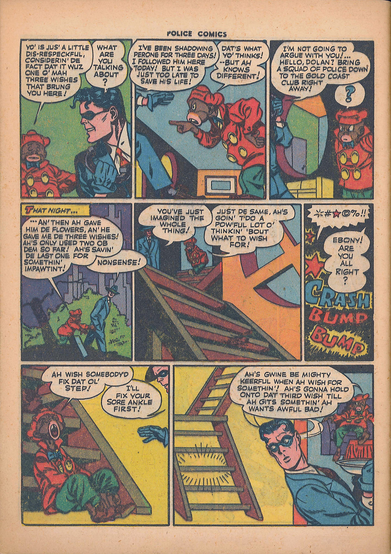 Read online Police Comics comic -  Issue #44 - 58