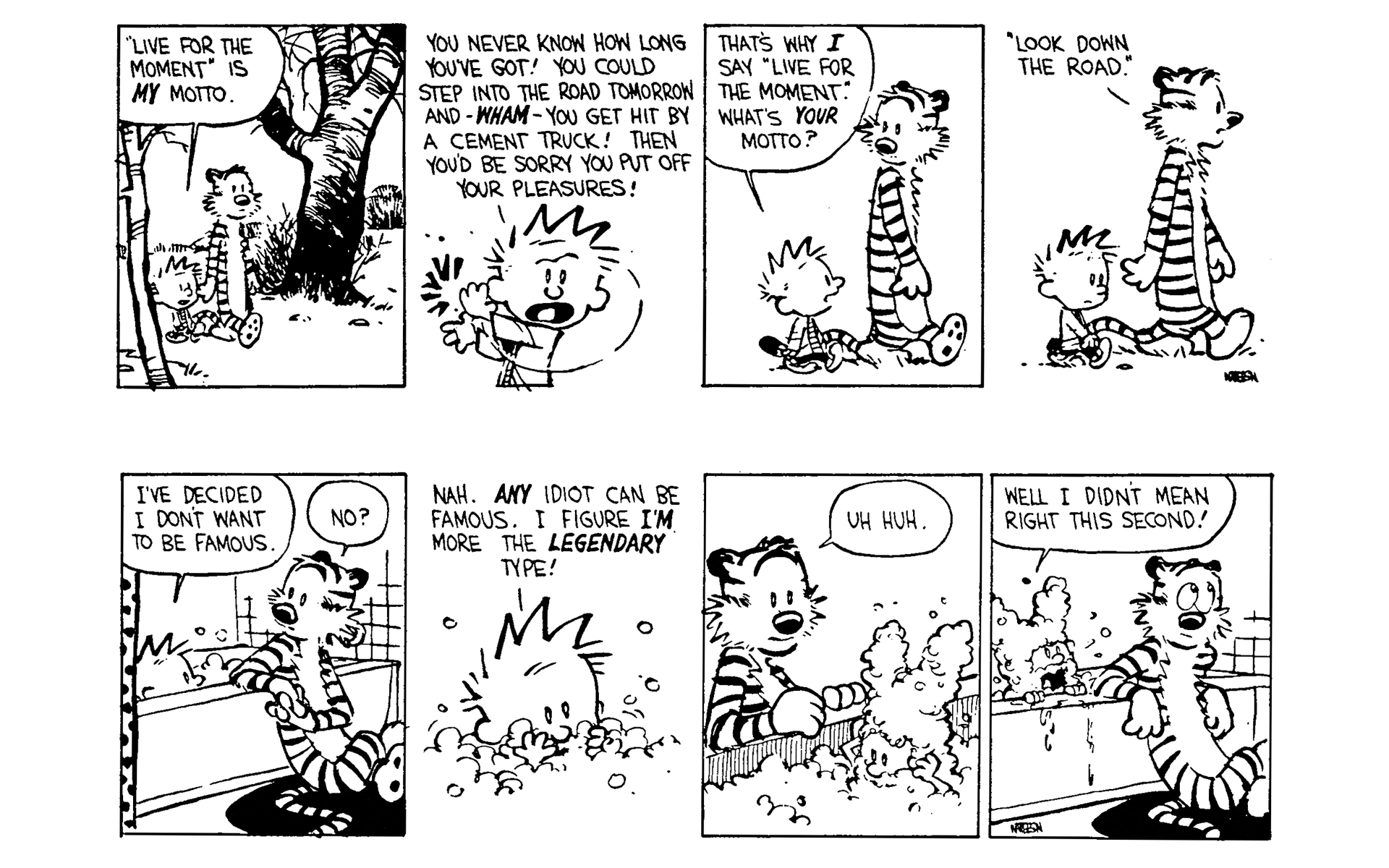 Read online Calvin and Hobbes comic -  Issue #7 - 89