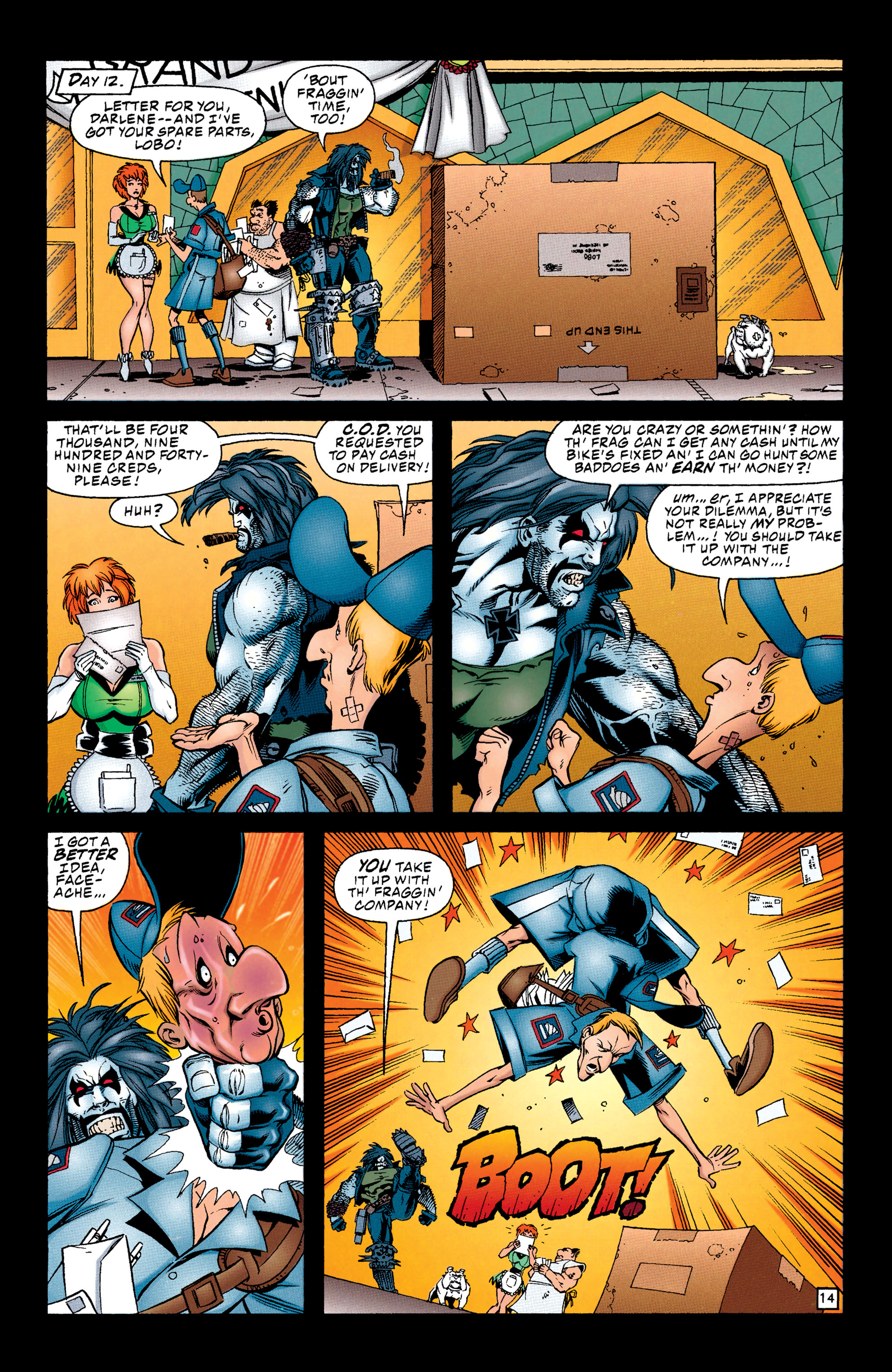 Read online Lobo (1993) comic -  Issue #12 - 15