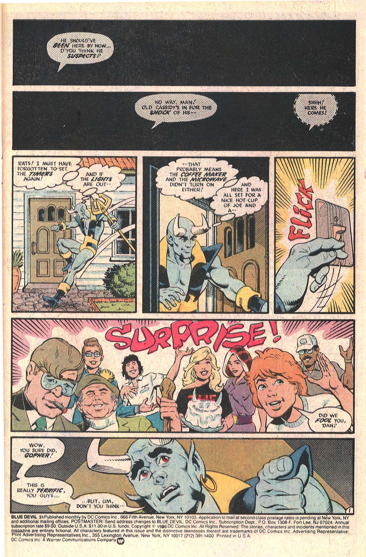 Read online Blue Devil comic -  Issue #31 - 2
