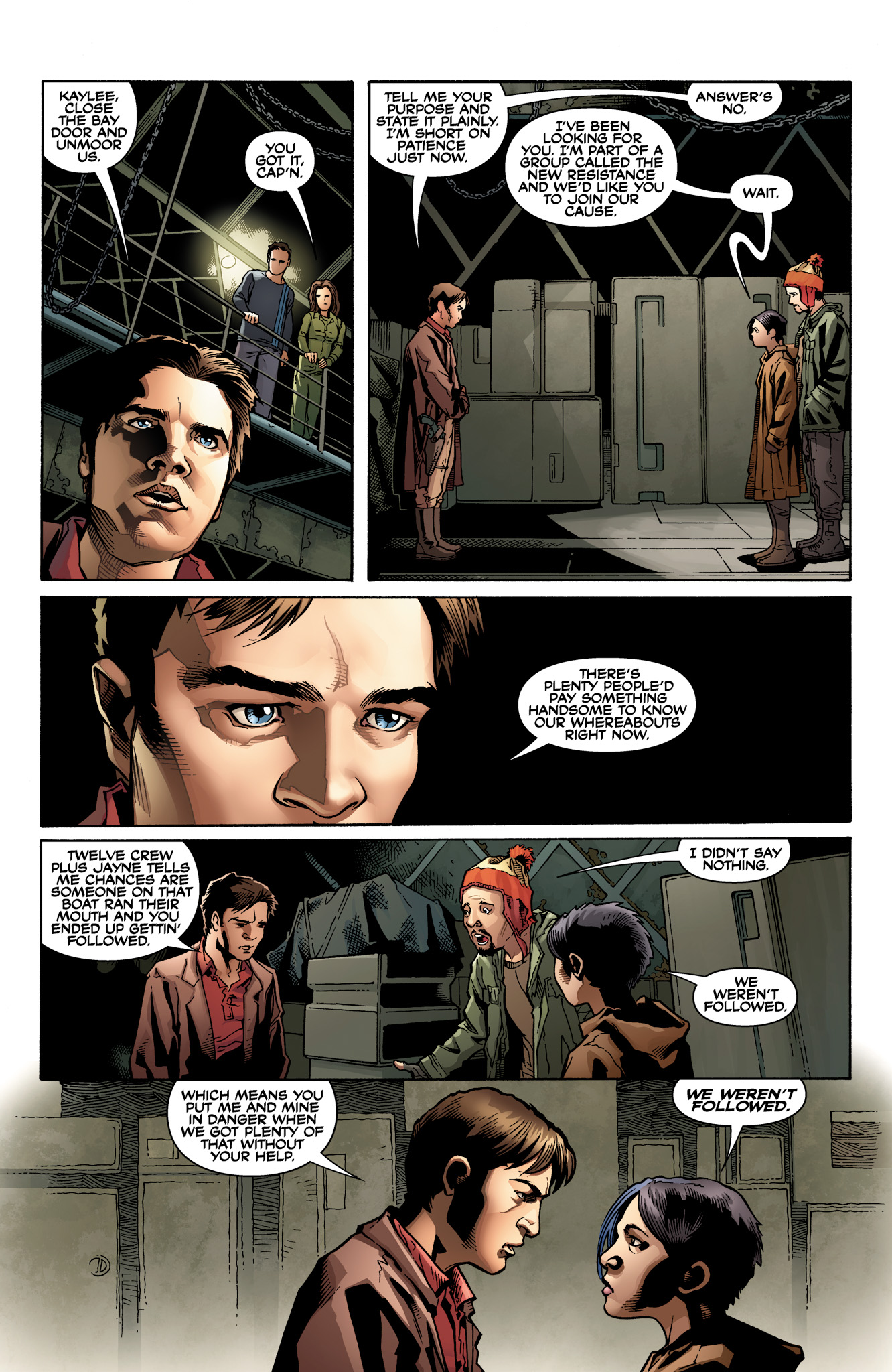 Read online Serenity: Firefly Class 03-K64  Leaves on the Wind comic -  Issue #2 - 16