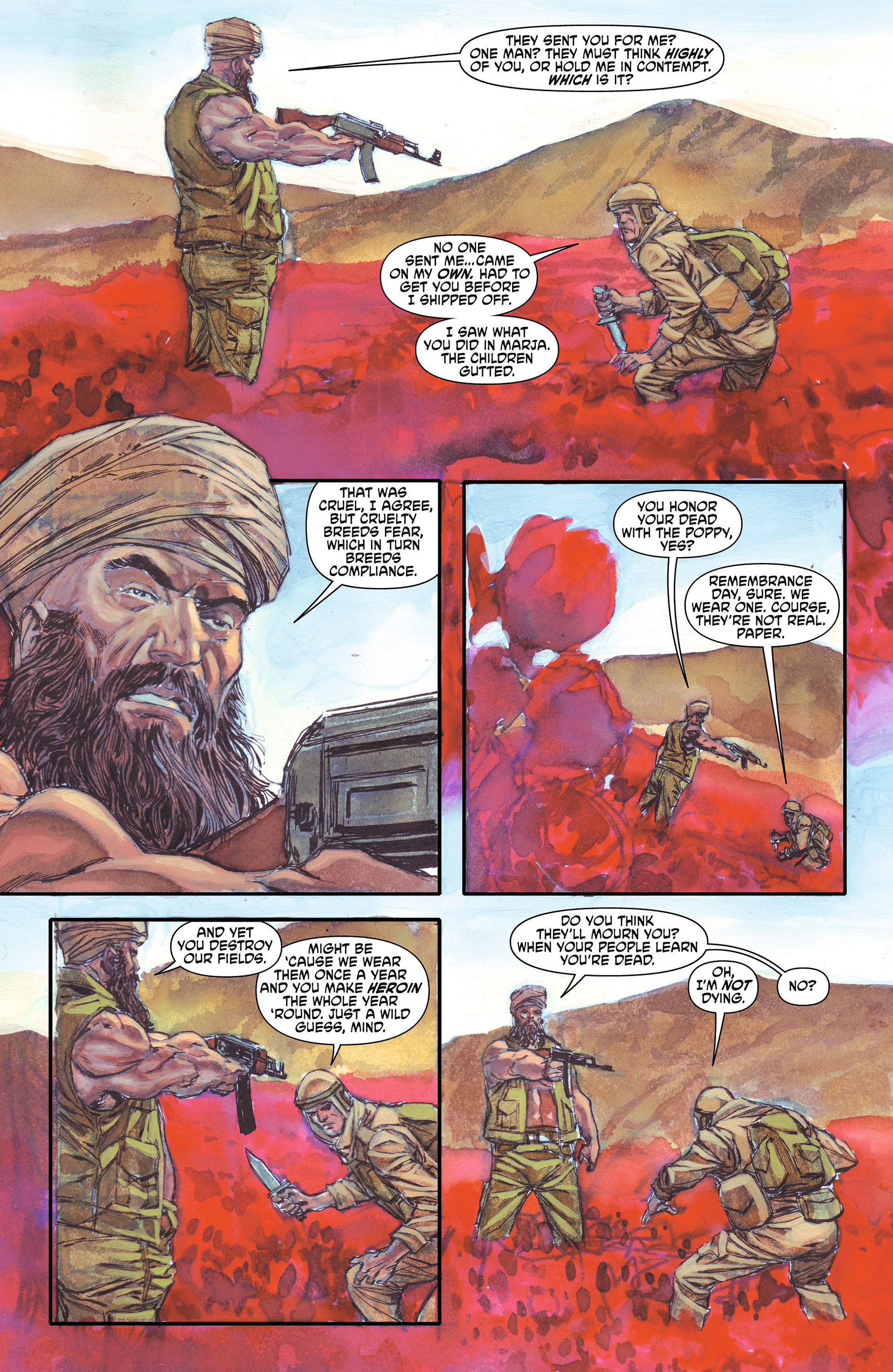 Read online Men of War (2011) comic -  Issue #7 - 10