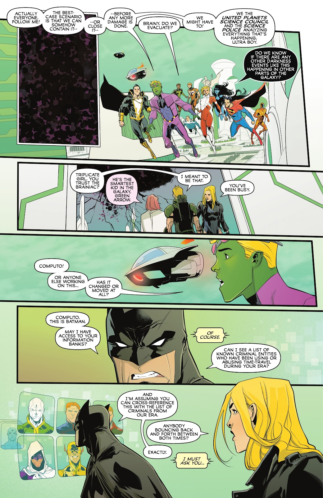 Justice League vs. The Legion of Super-Heroes issue 3 - Page 6
