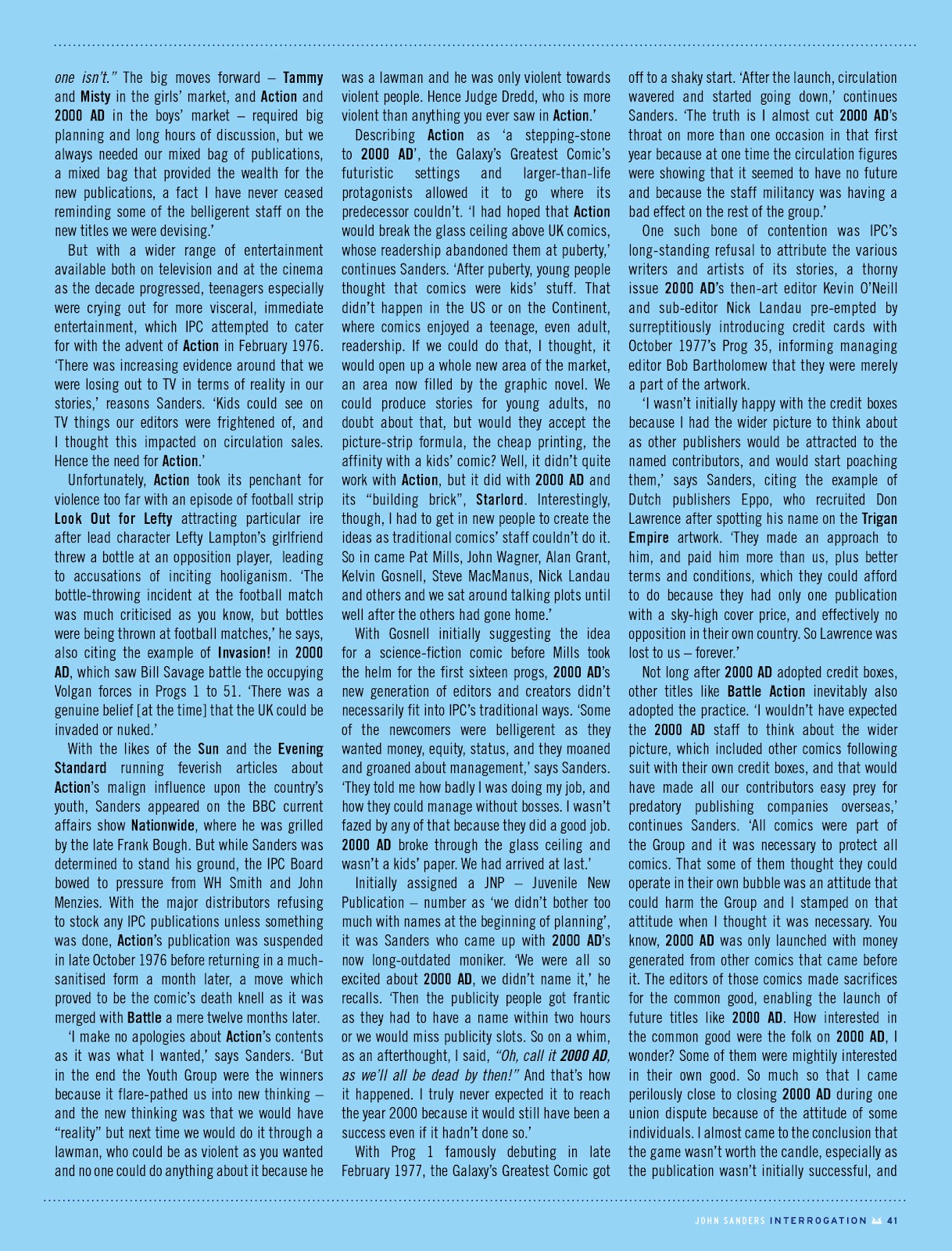 Judge Dredd Megazine (Vol. 5) issue 428 - Page 41