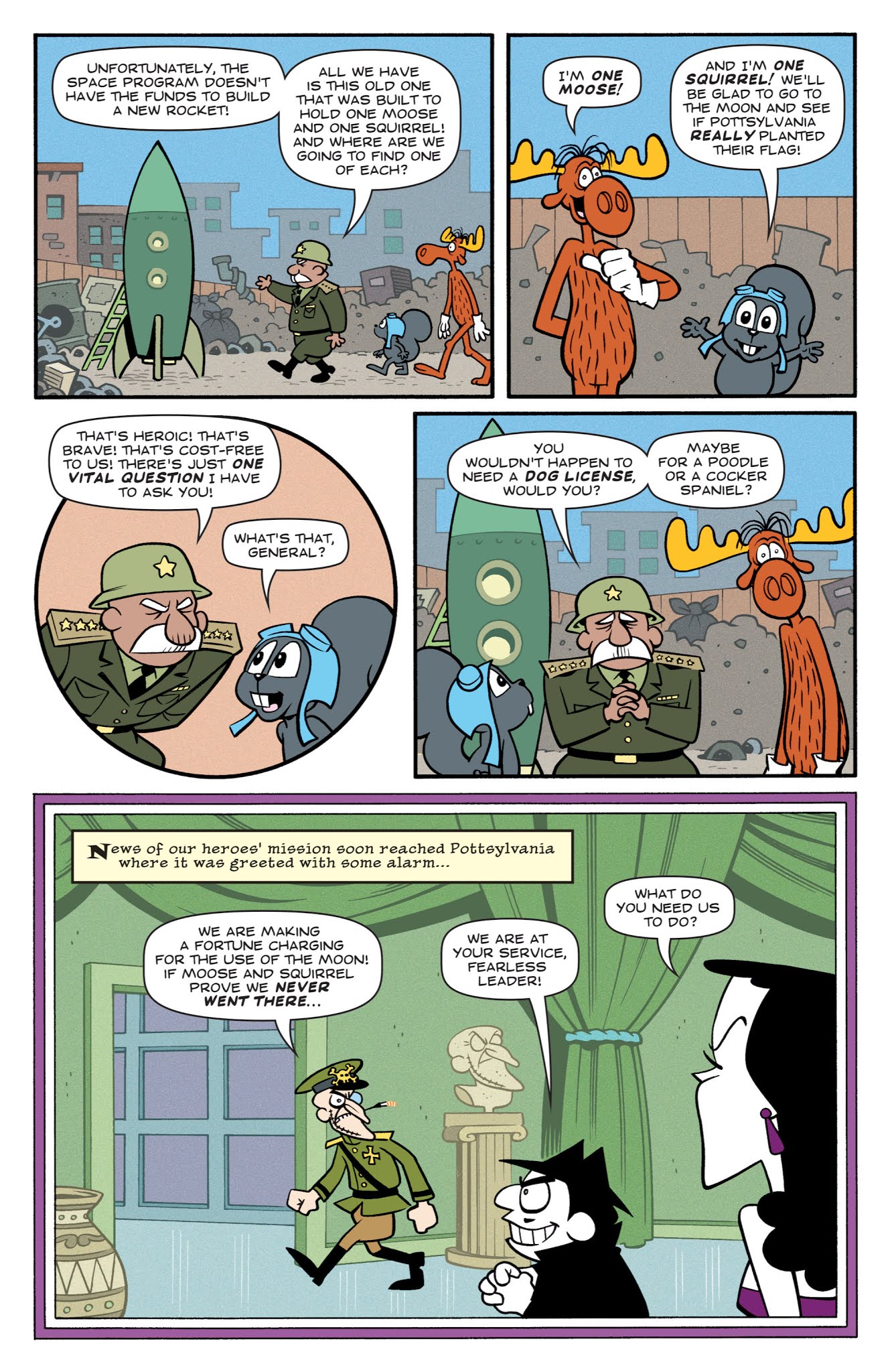 Read online Rocky and Bullwinkle comic -  Issue #3 - 9