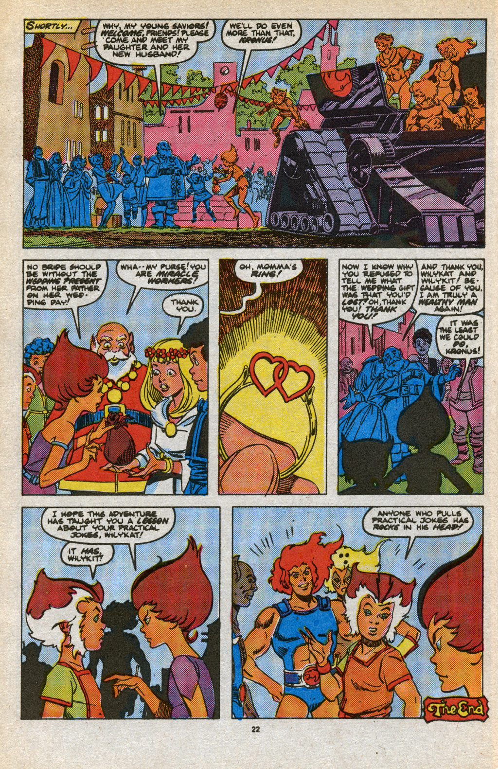 Read online ThunderCats (1985) comic -  Issue #17 - 32