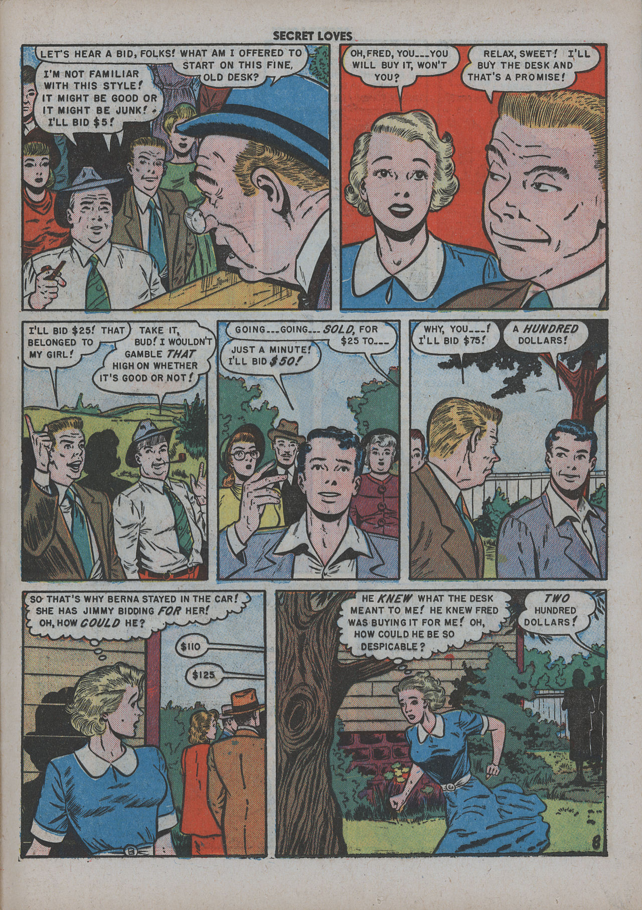 Read online Secret Loves comic -  Issue #6 - 34
